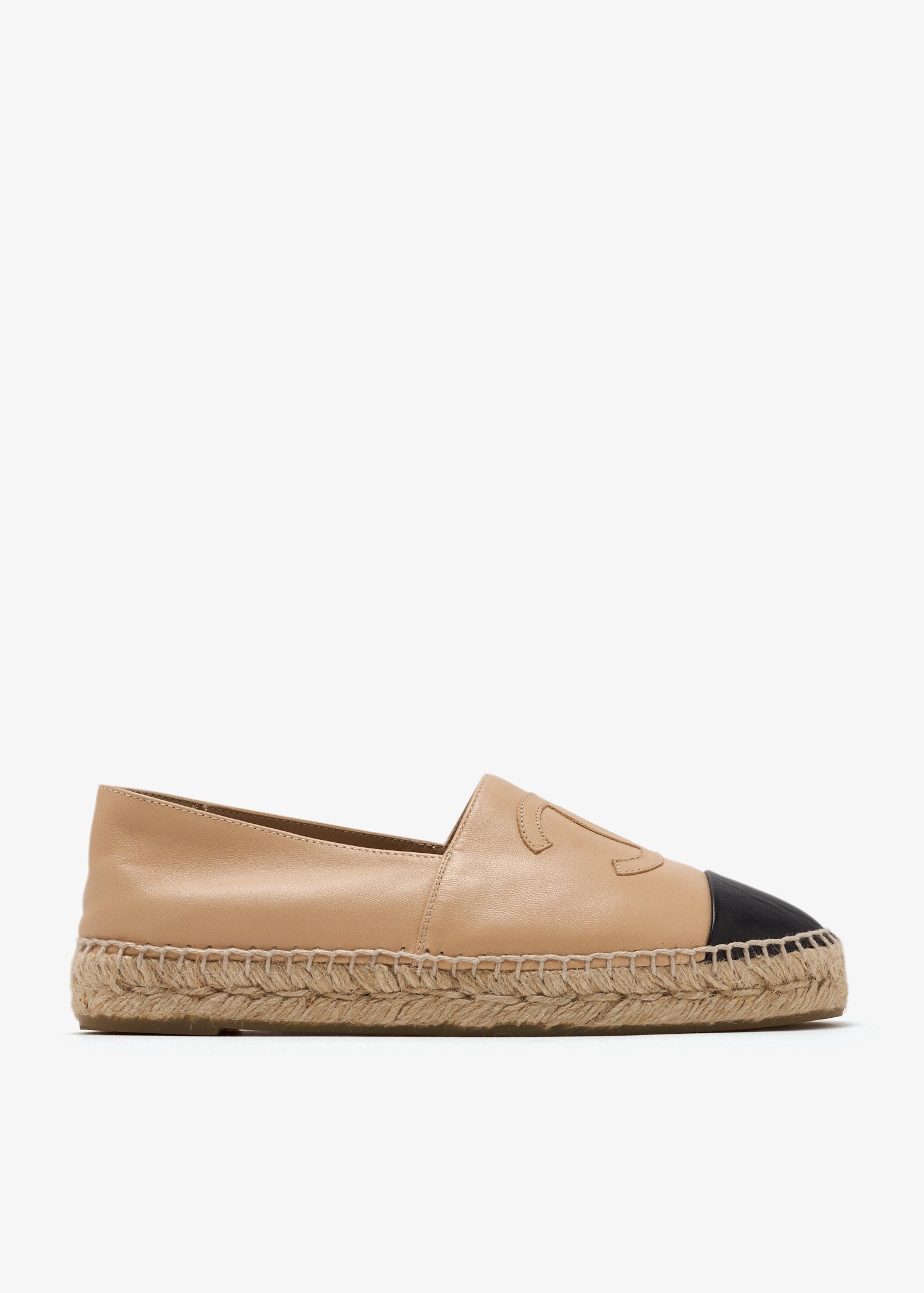 

CC Cap Toe espadrilles, Beige