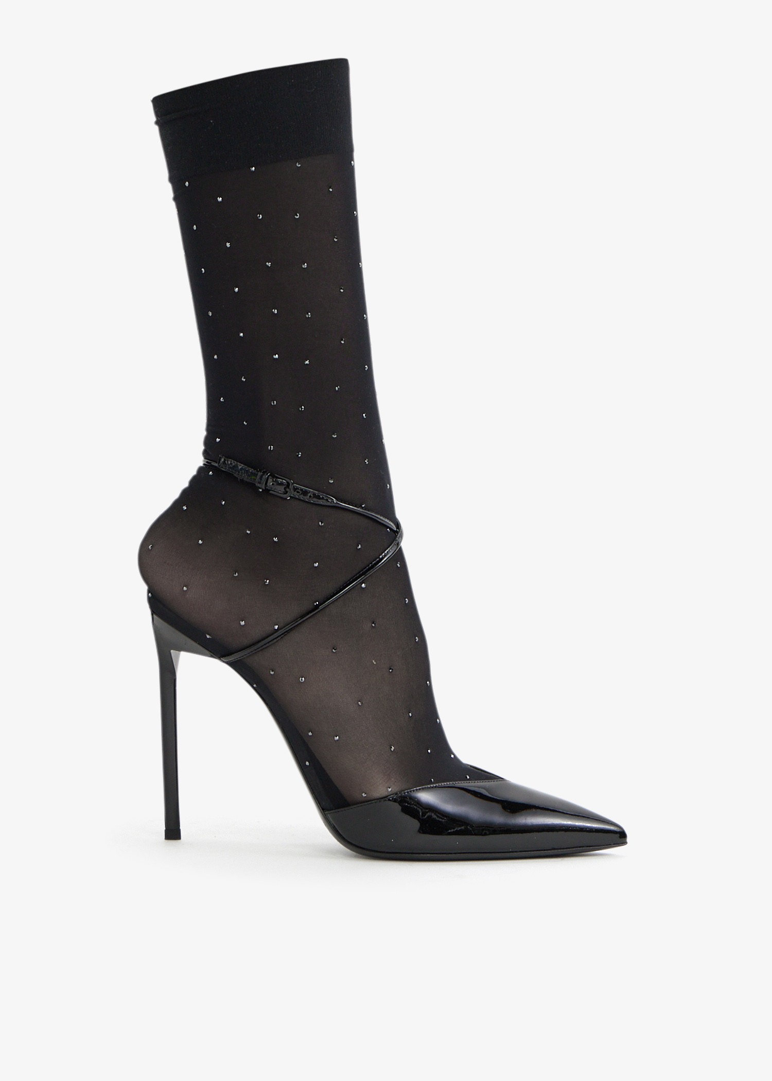 

Edie Studded Sock pumps, Black