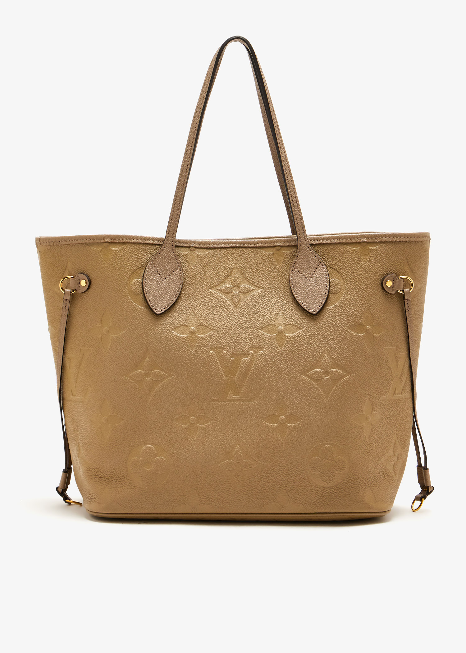 

Neverfull MM Monogram tote bag, Brown