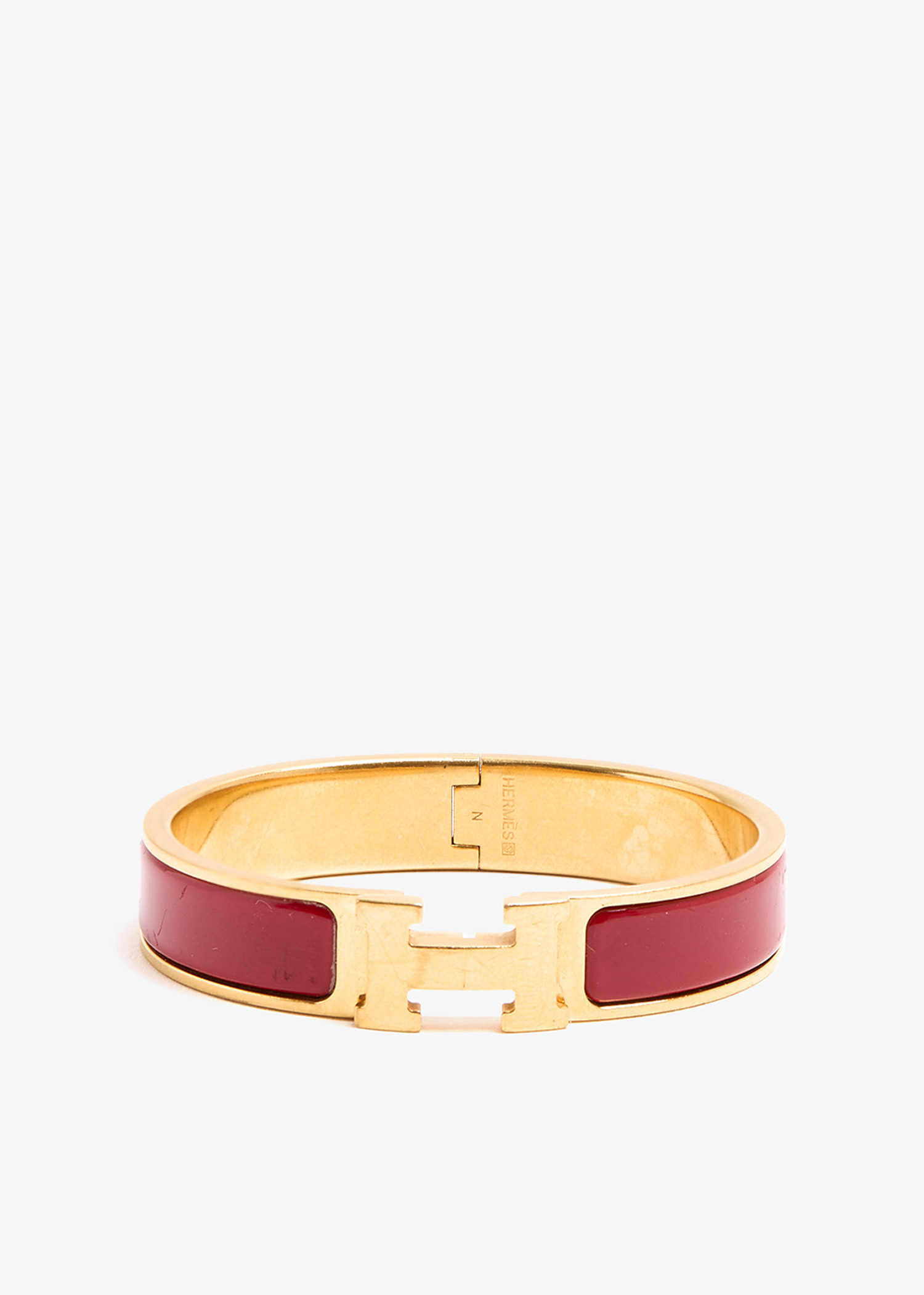 

Clic H bracelet, Red