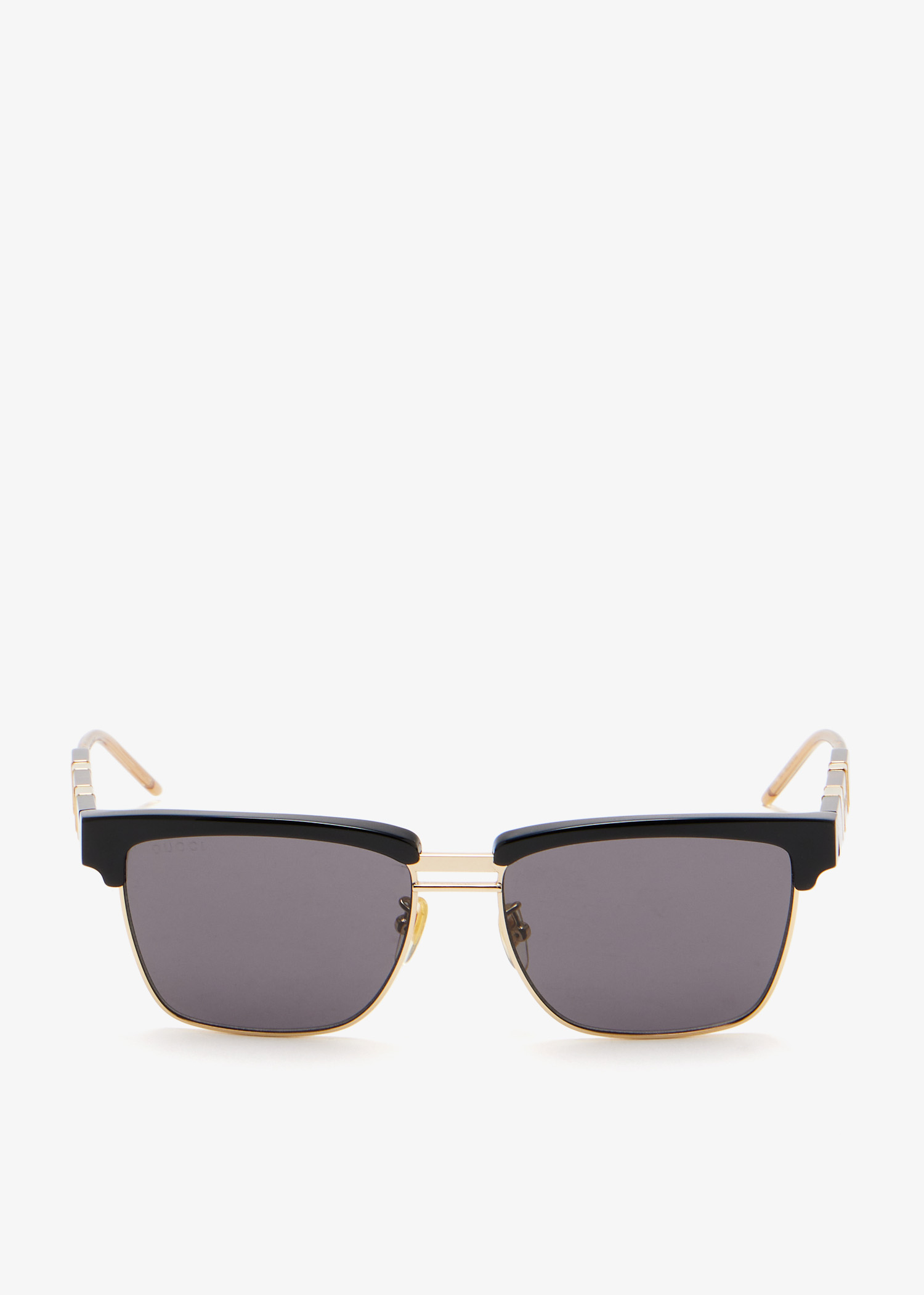 

Square frame sunglasses, Black
