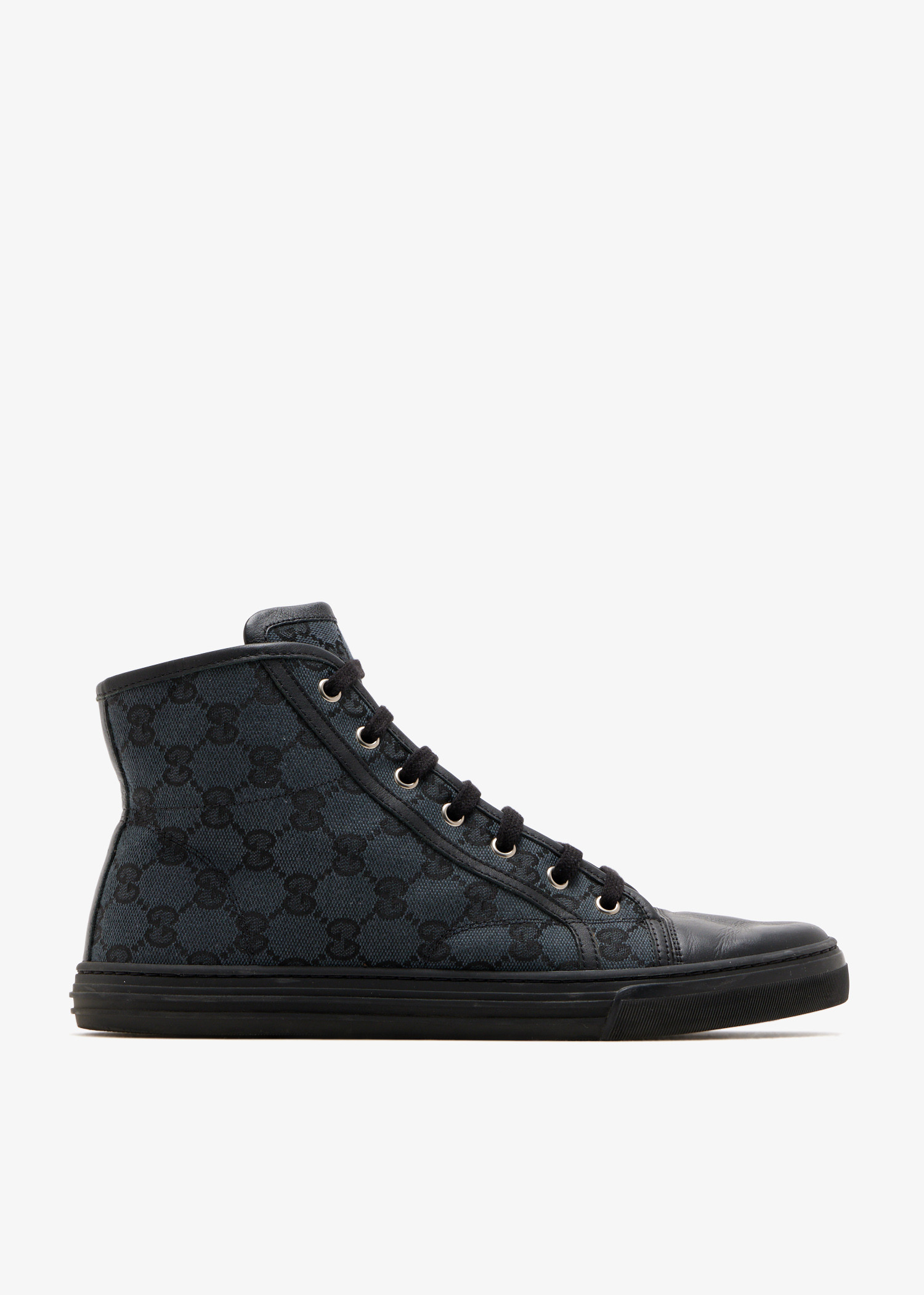 

GG high-top sneakers, Navy