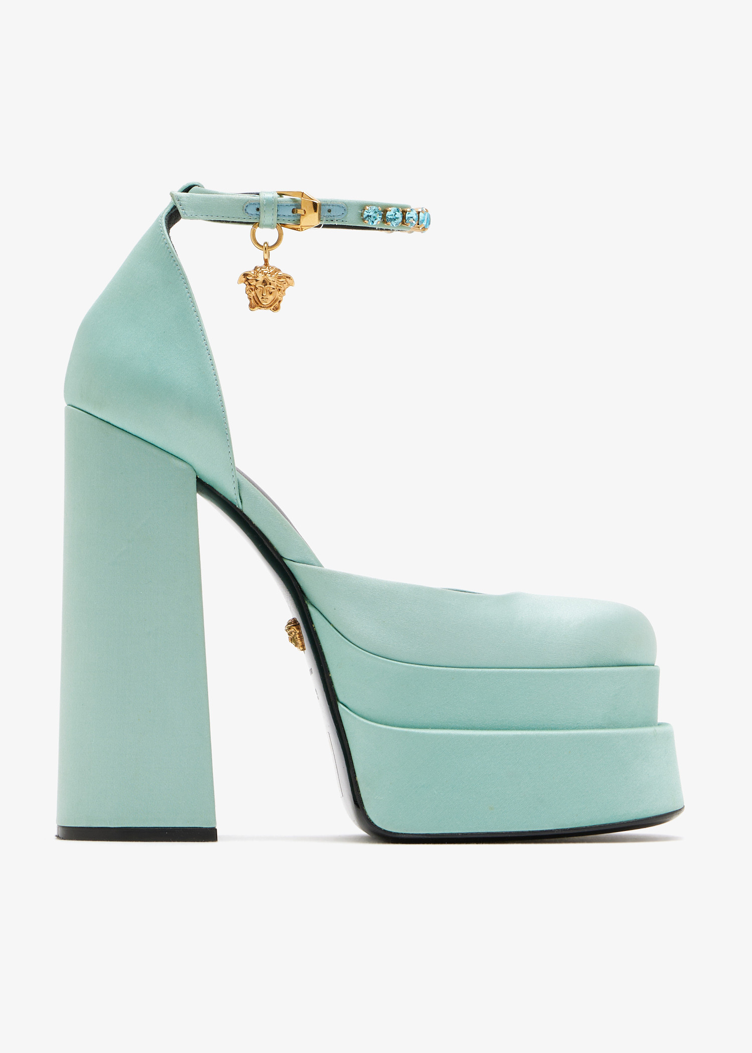 

Medusa Aevitas platform pumps, Green