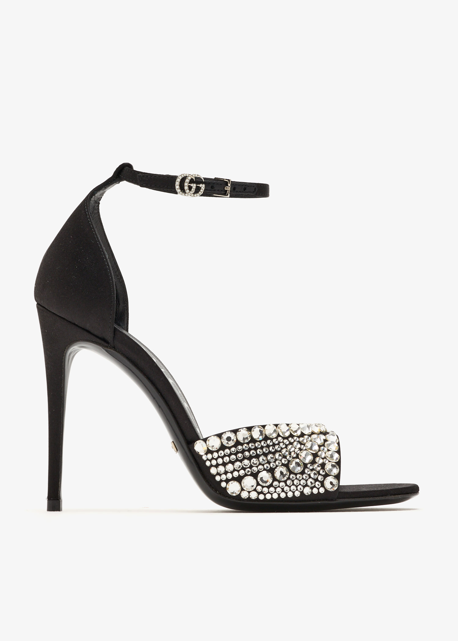 

Double G Embellished sandals, Black