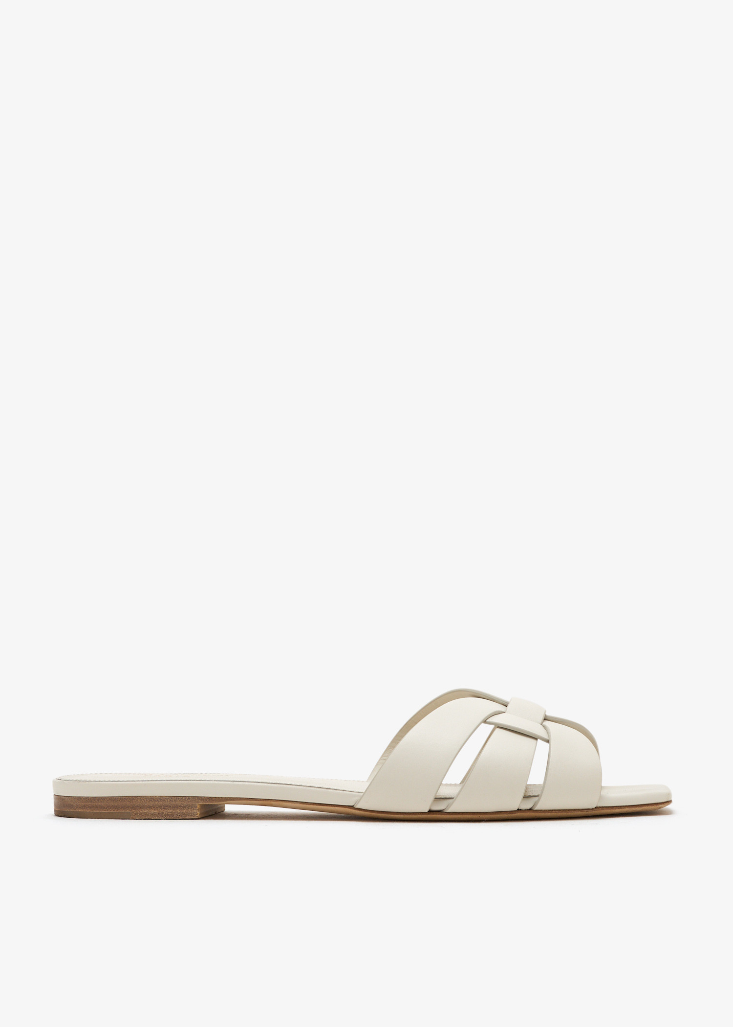 

Tribute flat sandals, White