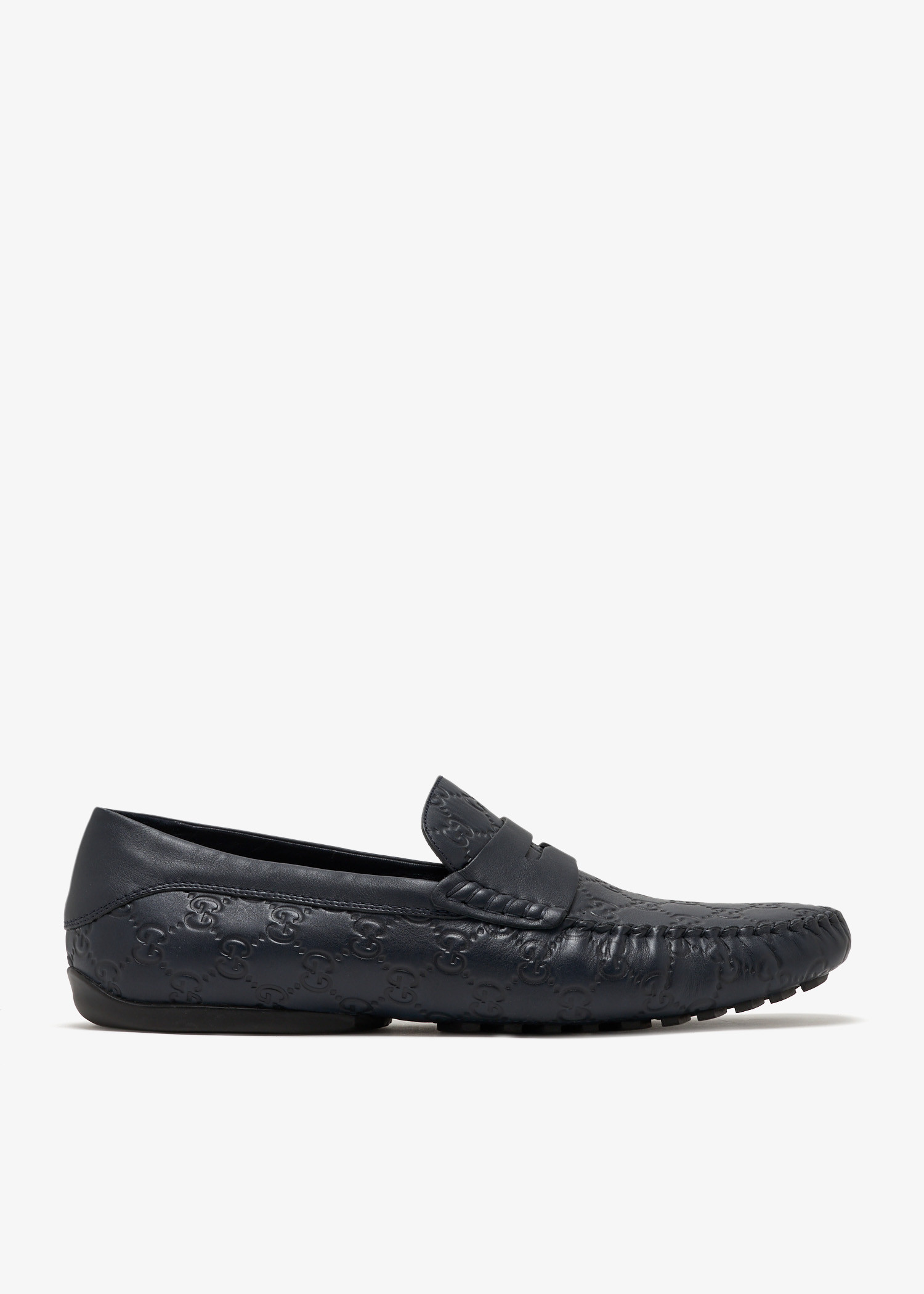 

Guccissima loafers, Navy