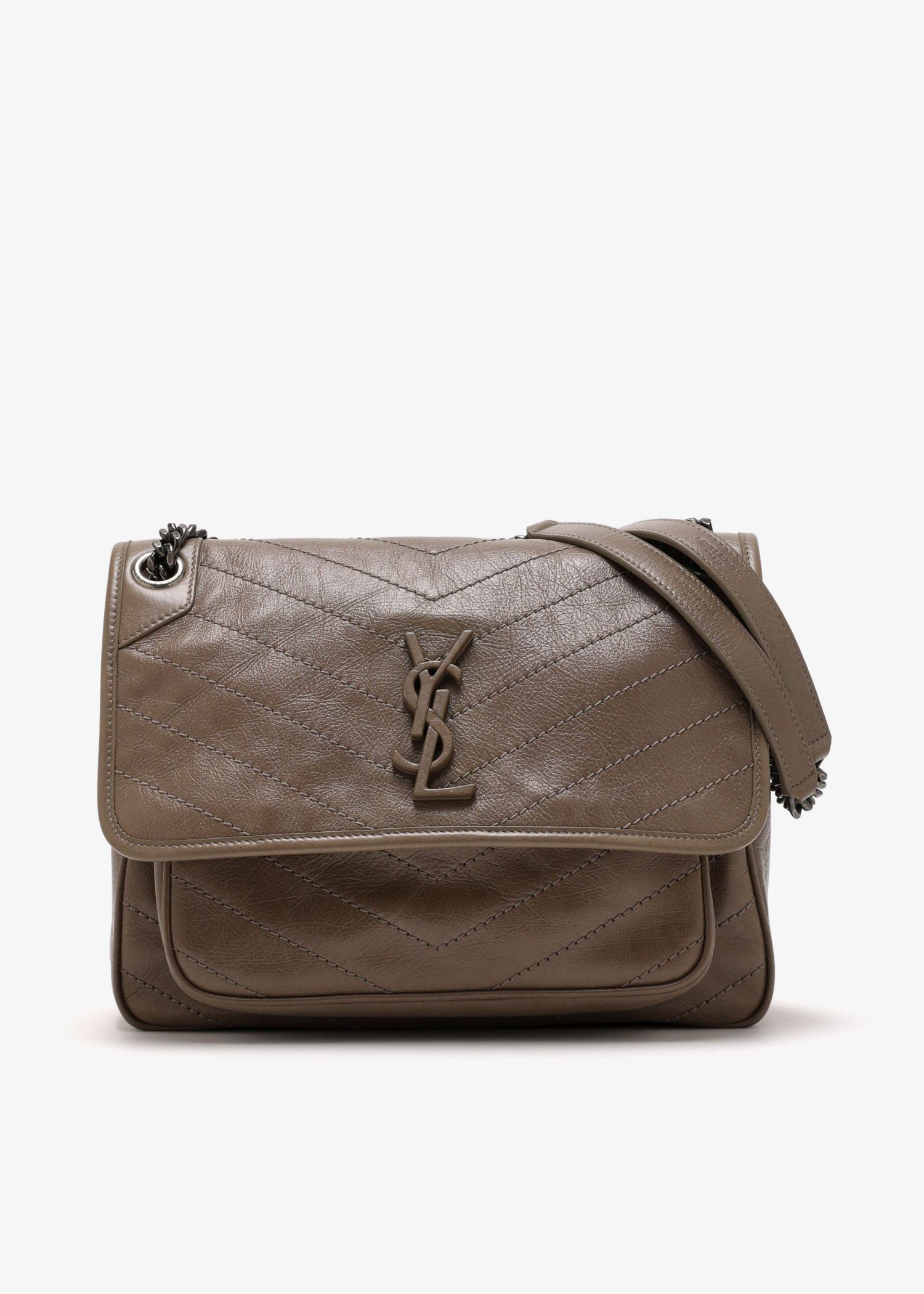 

Niki medium shoulder bag, Brown