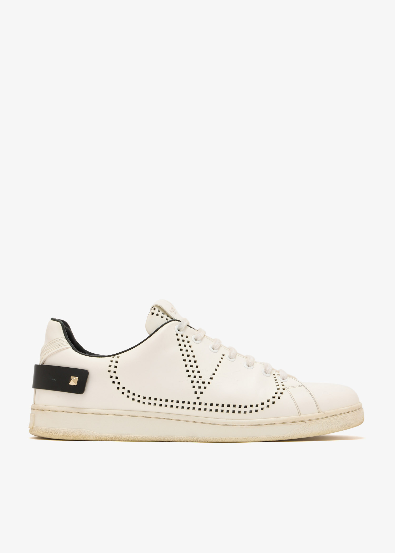 

Rockstud sneakers, White