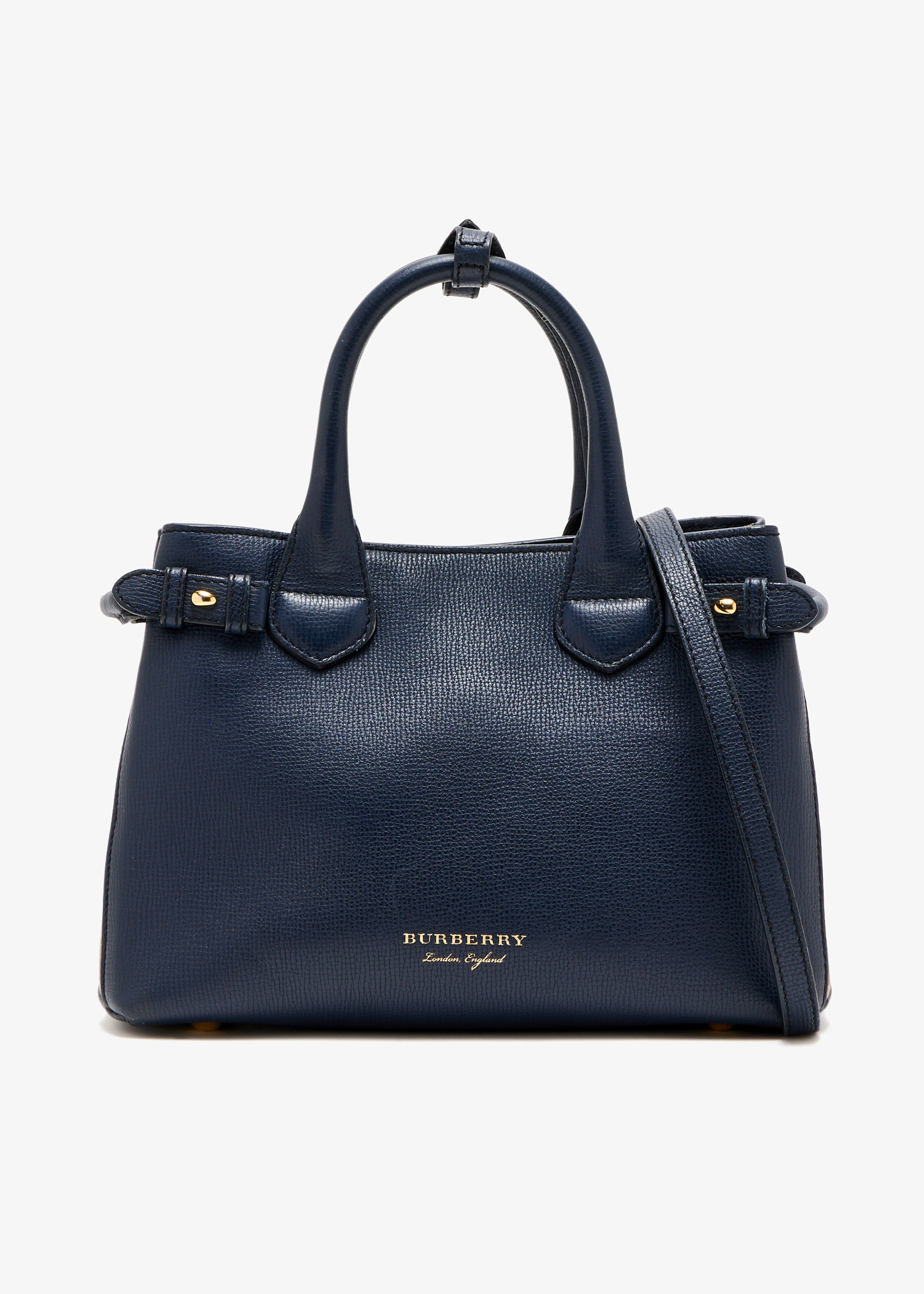 

Small Banner tote bag, Navy