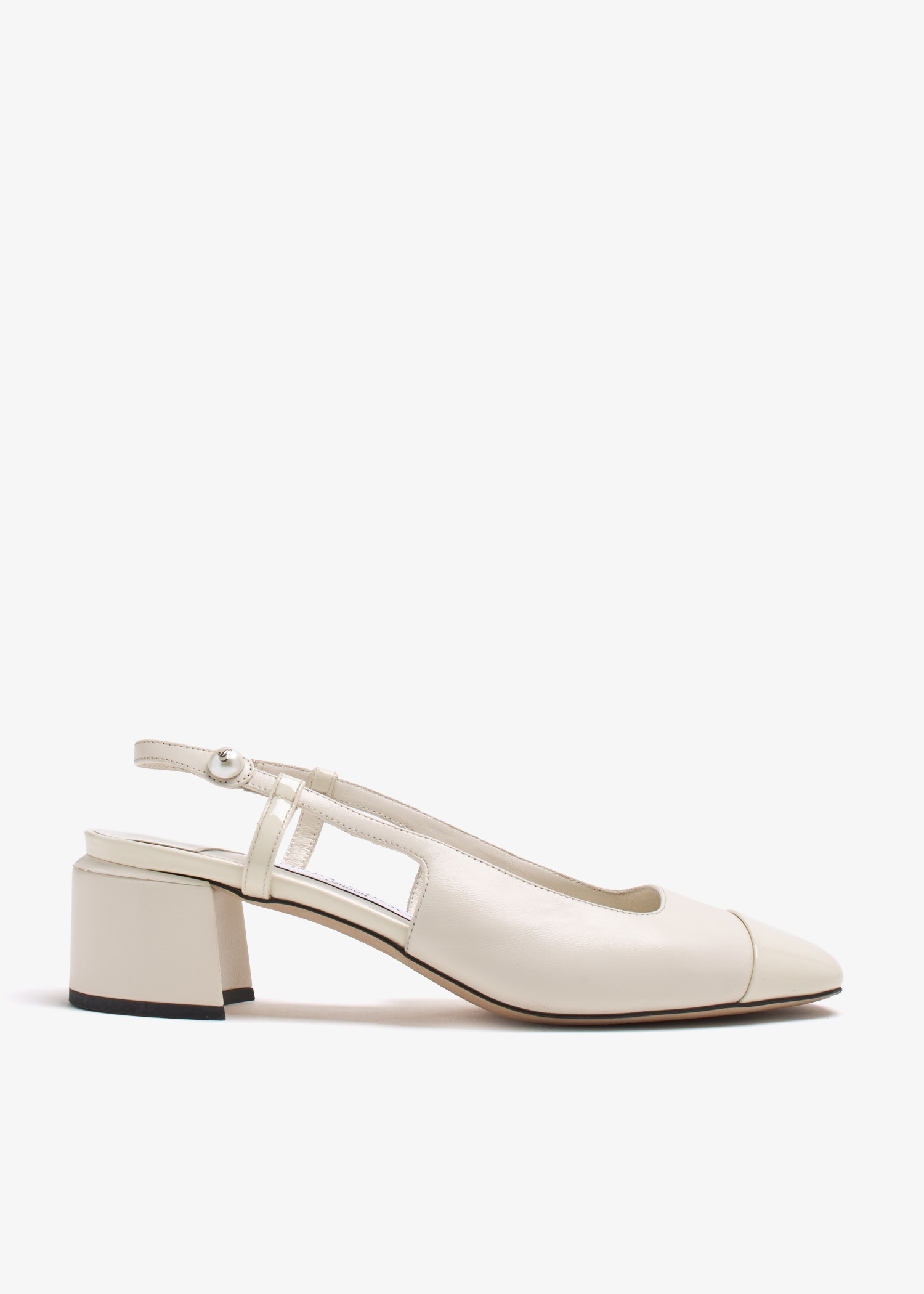 

Elisa 45 slingback pumps, White