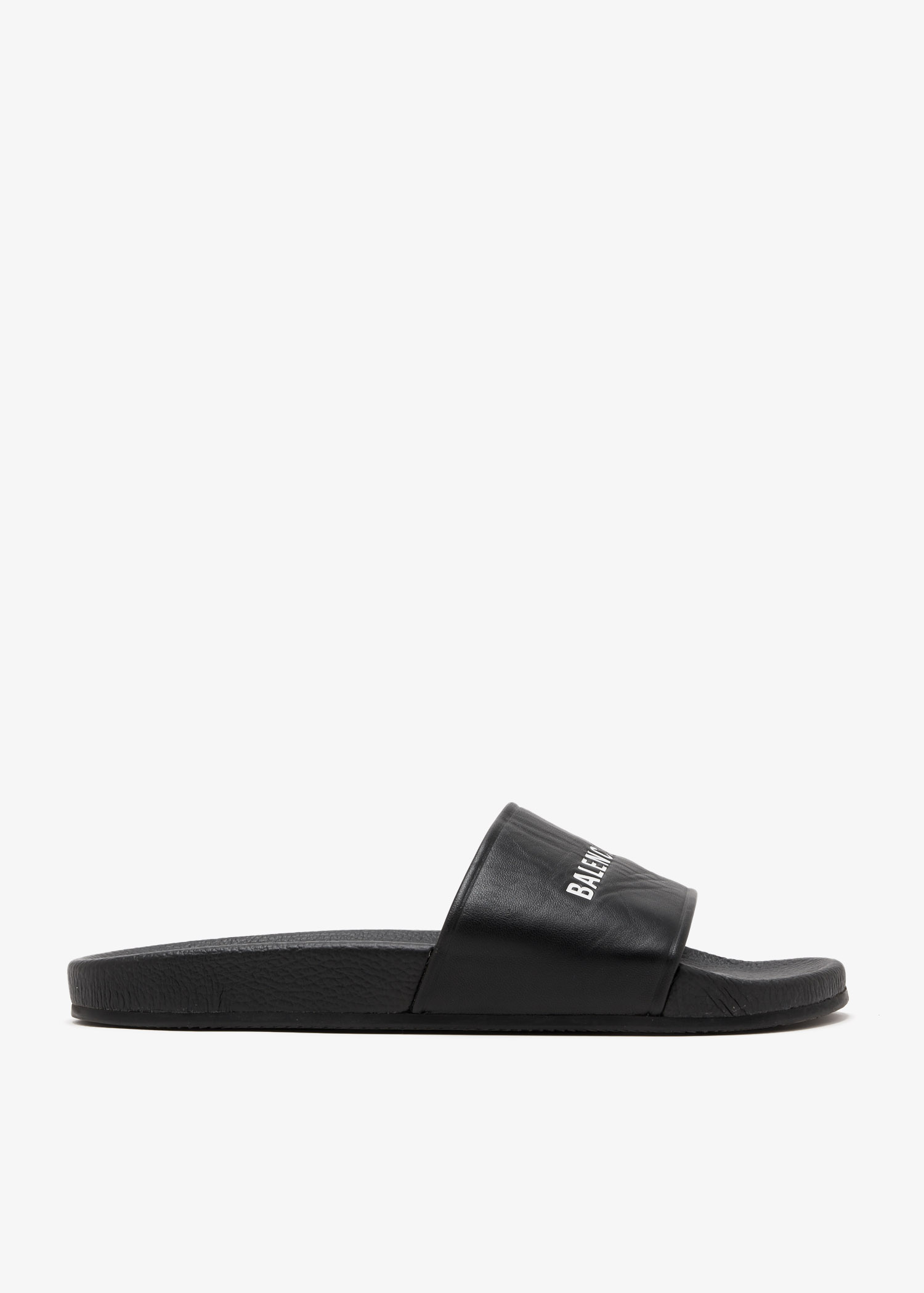 

Pool slides, Black