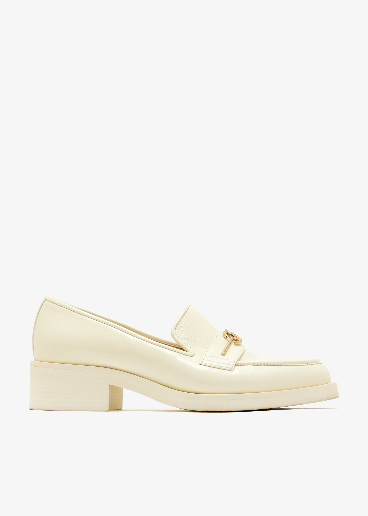 

CC loafers, Cream