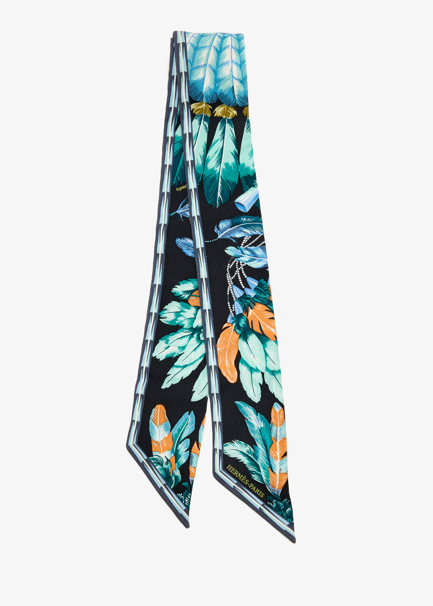 

Brazil Feather Twilly scarf, Printed