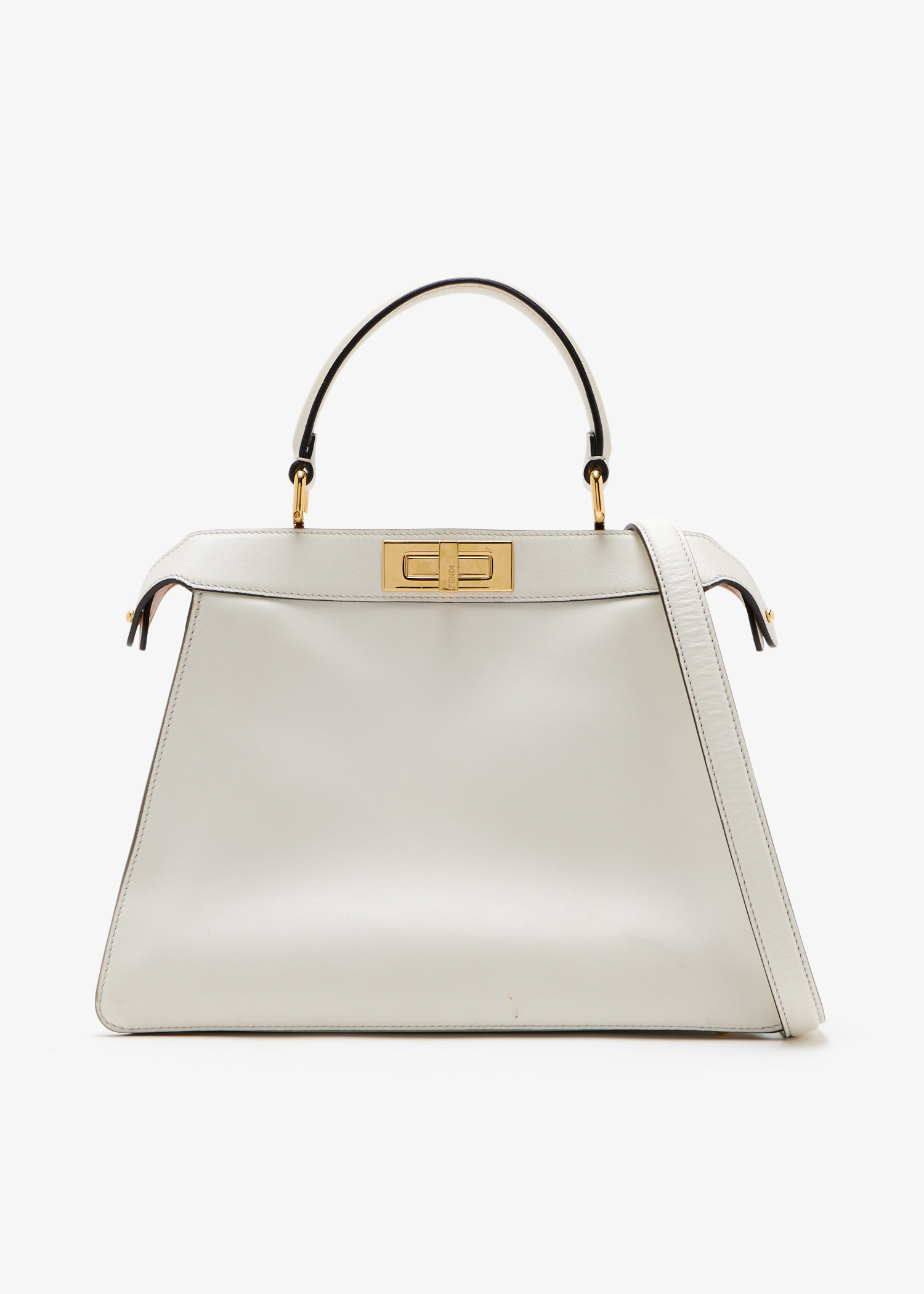 

Peekaboo ISeeU medium handbag, White