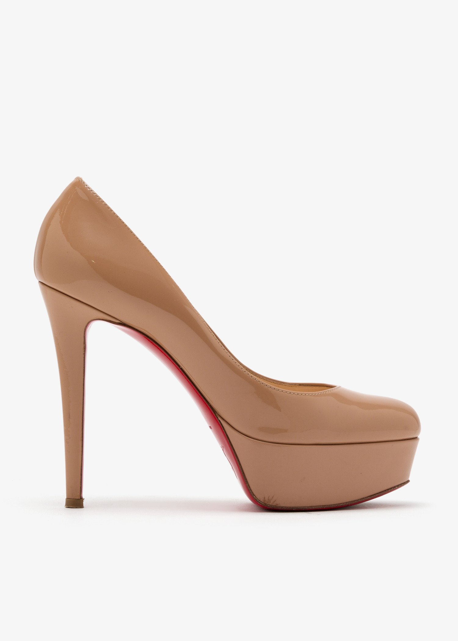 

Bianca 120 platform pumps, Beige
