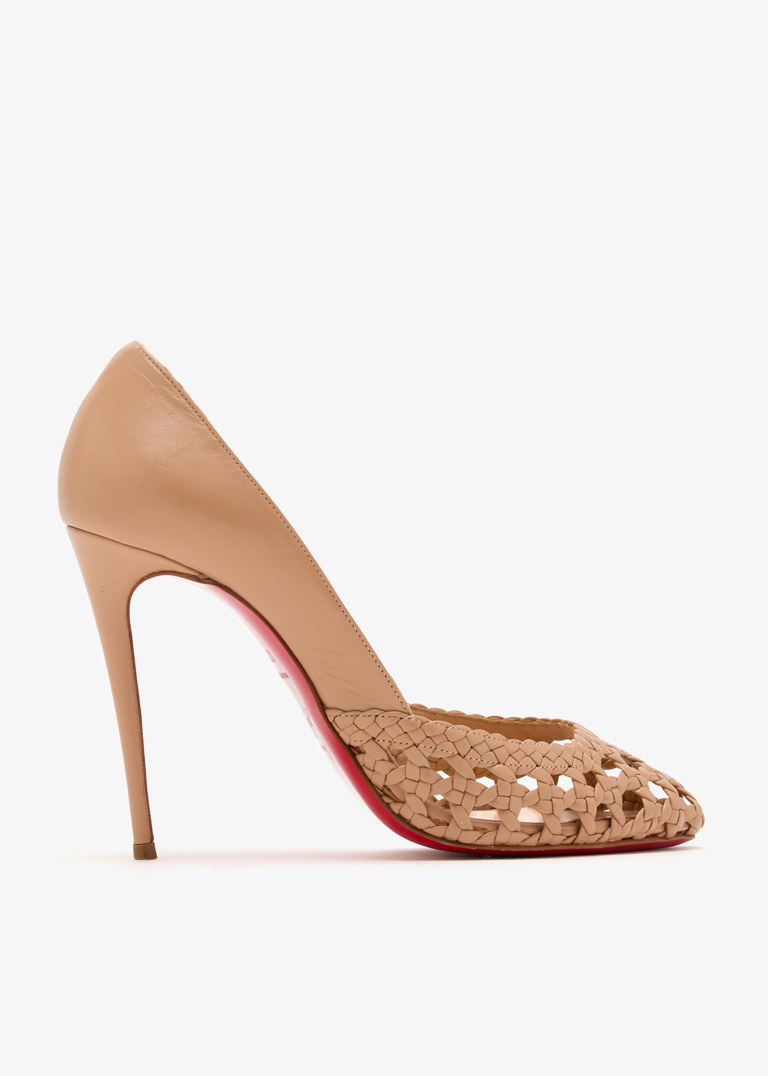 

Altressita braided pumps, Beige