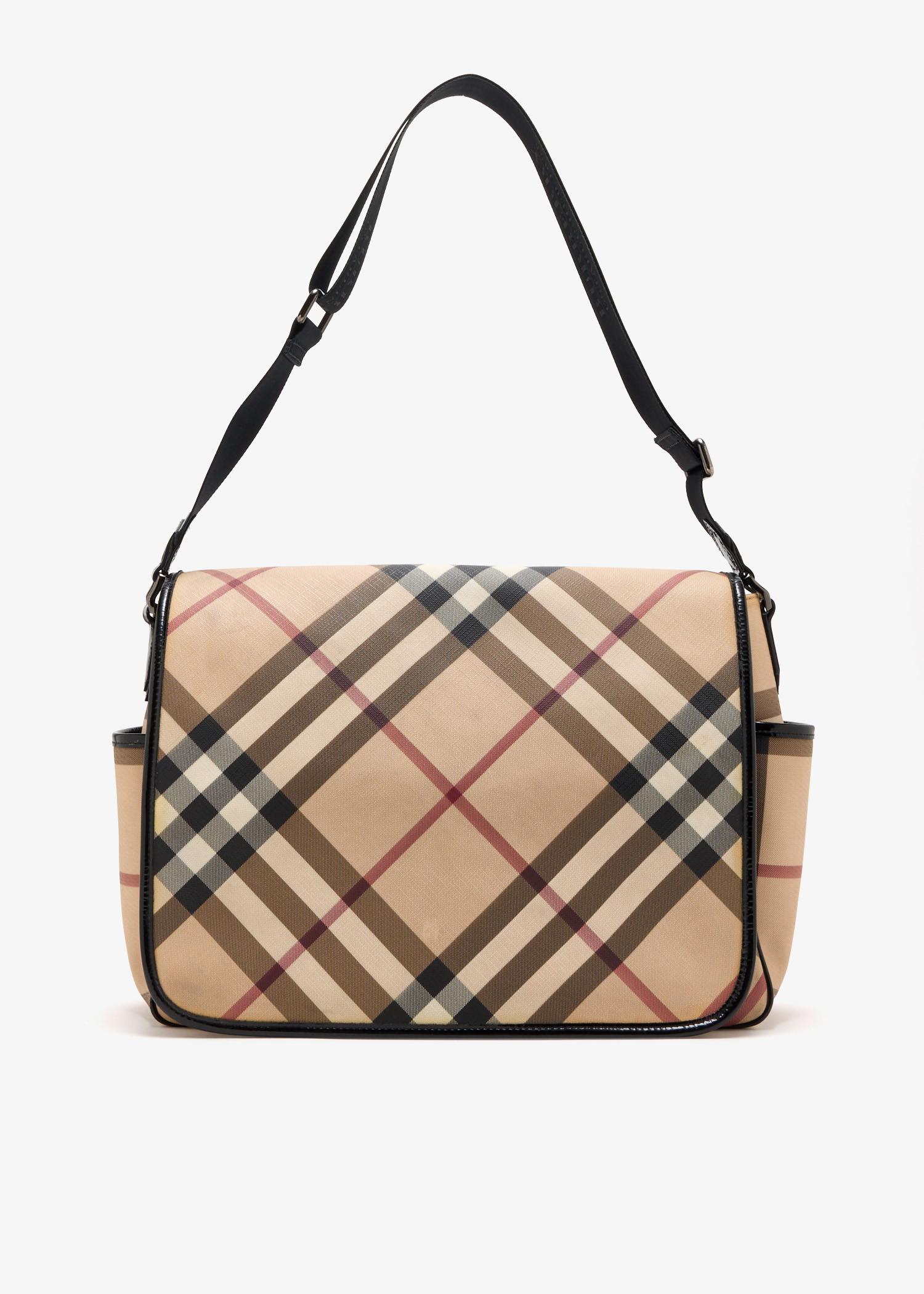 

Nova Check diaper bag, Printed