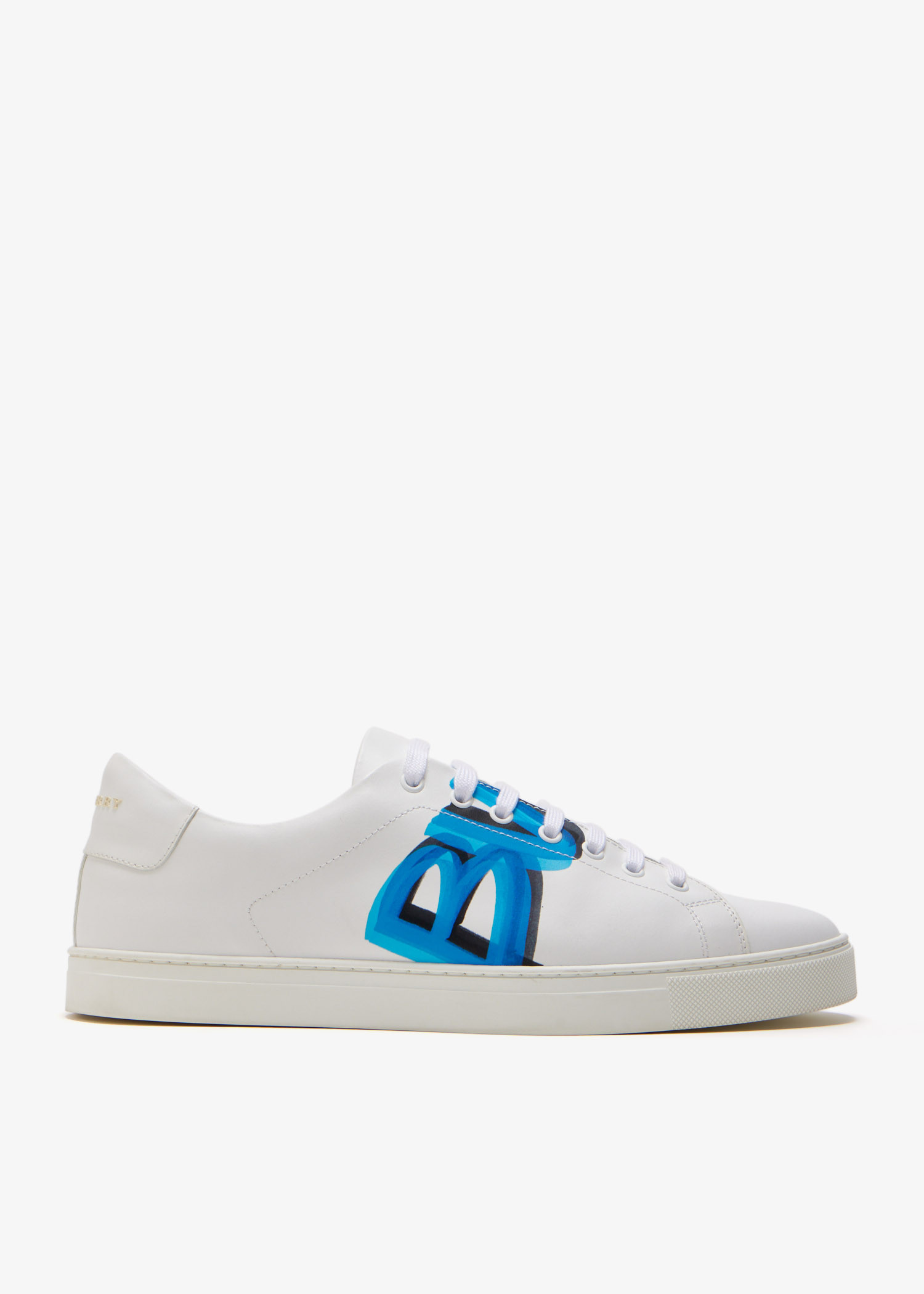 

Graffiti-print sneakers, White