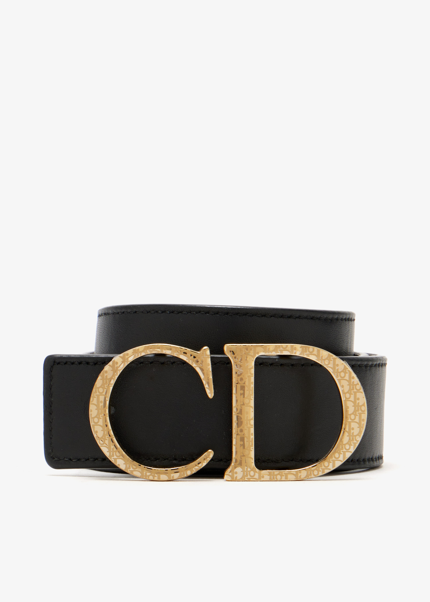 

CD Buckle belt, Black