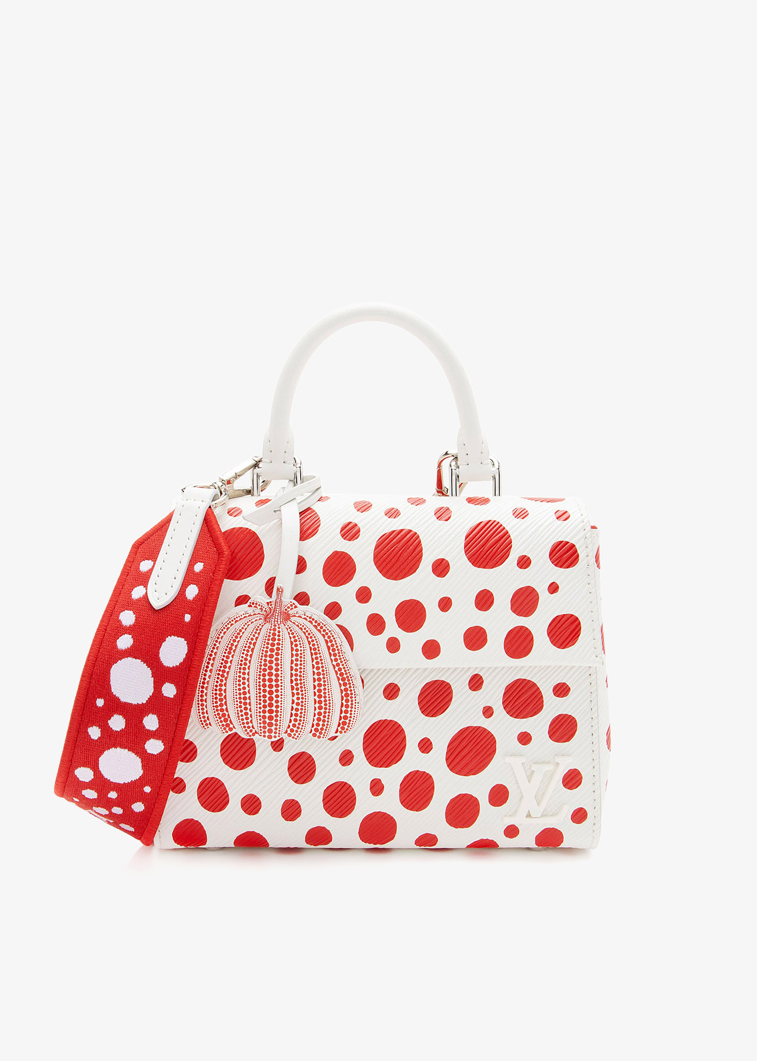 

x Yayoi Kusama Cluny mini satchel, White