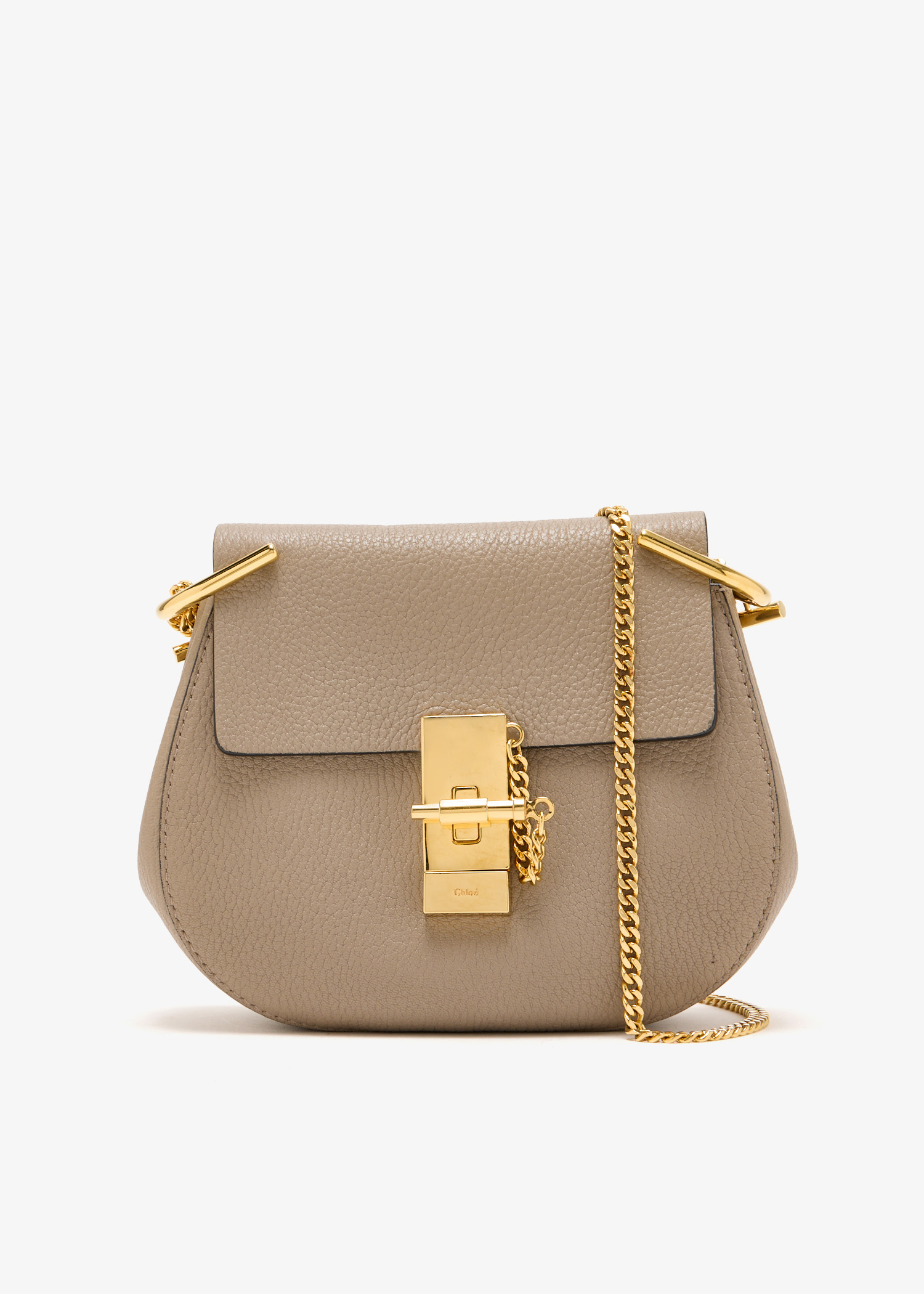 

Drew mini shoulder bag, Taupe