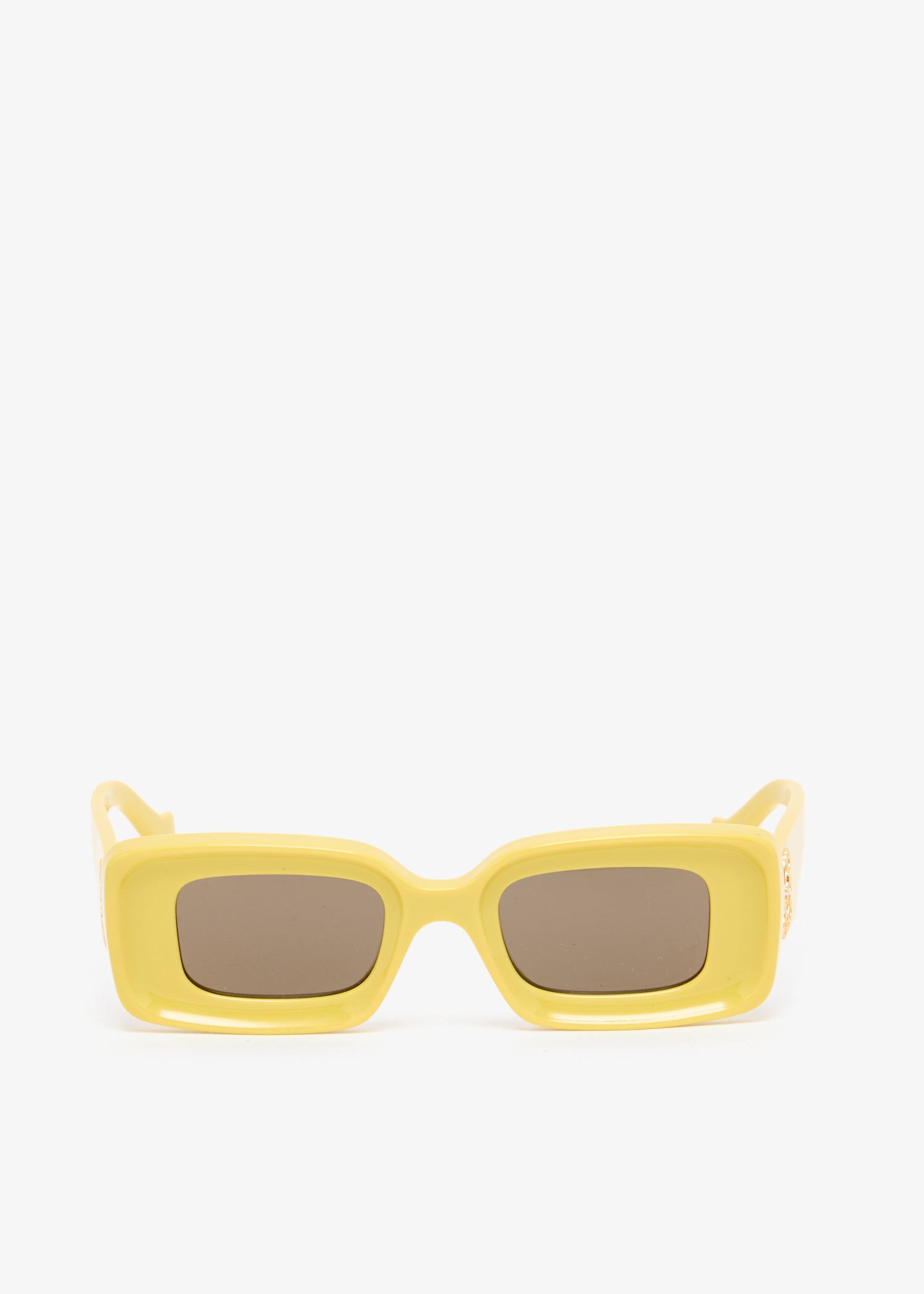 

Anagram-Plaque sunglasses, Yellow
