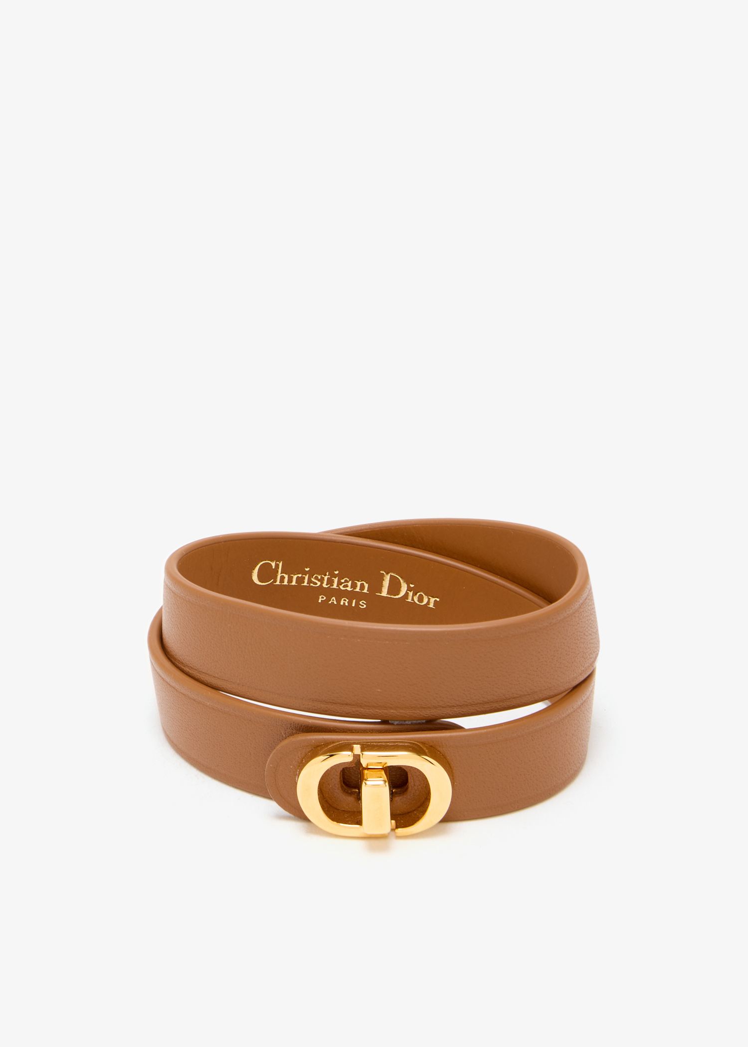 

Montaigne 30 double wrap bracelet, Brown