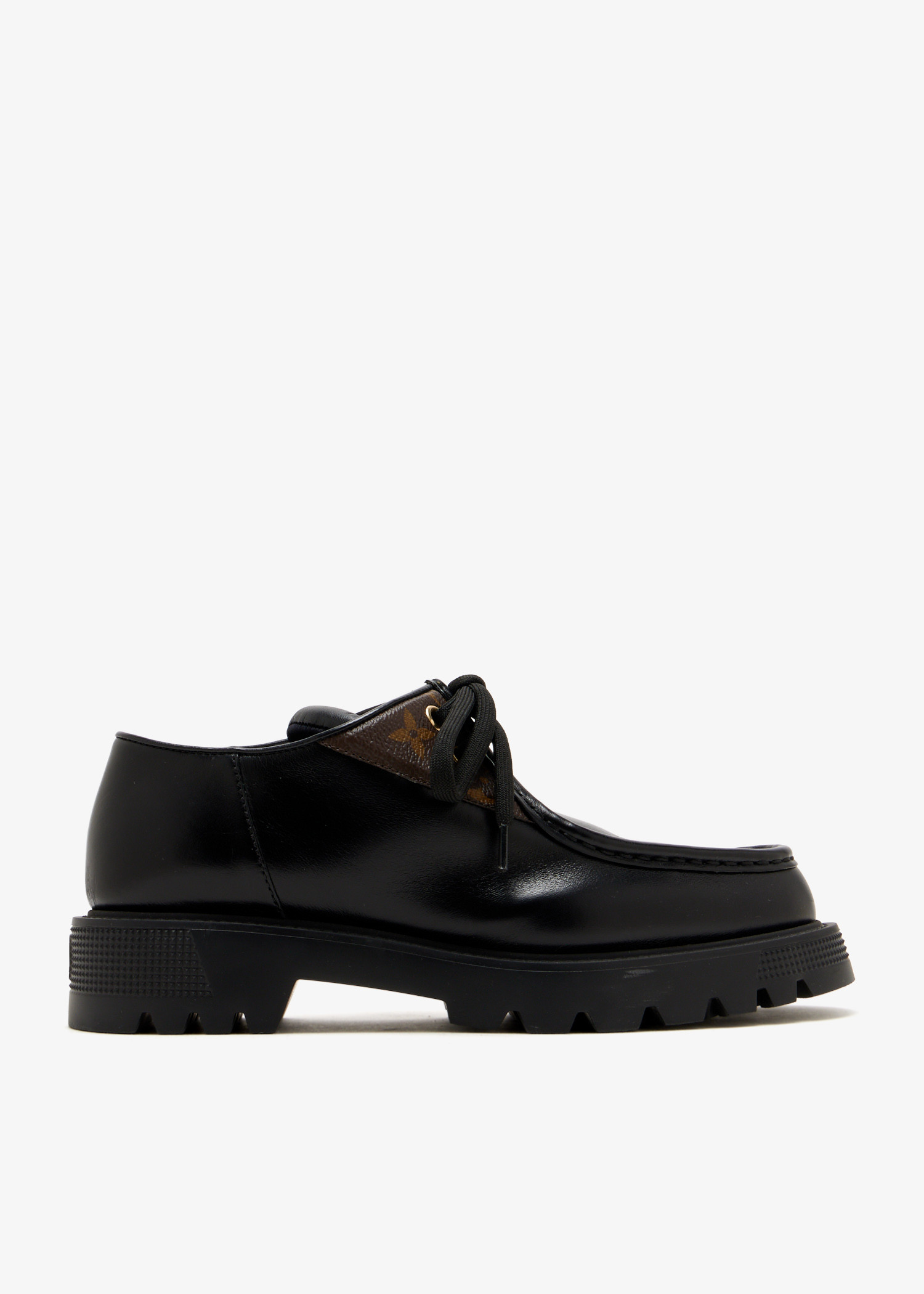 

District Derby loafers, Black