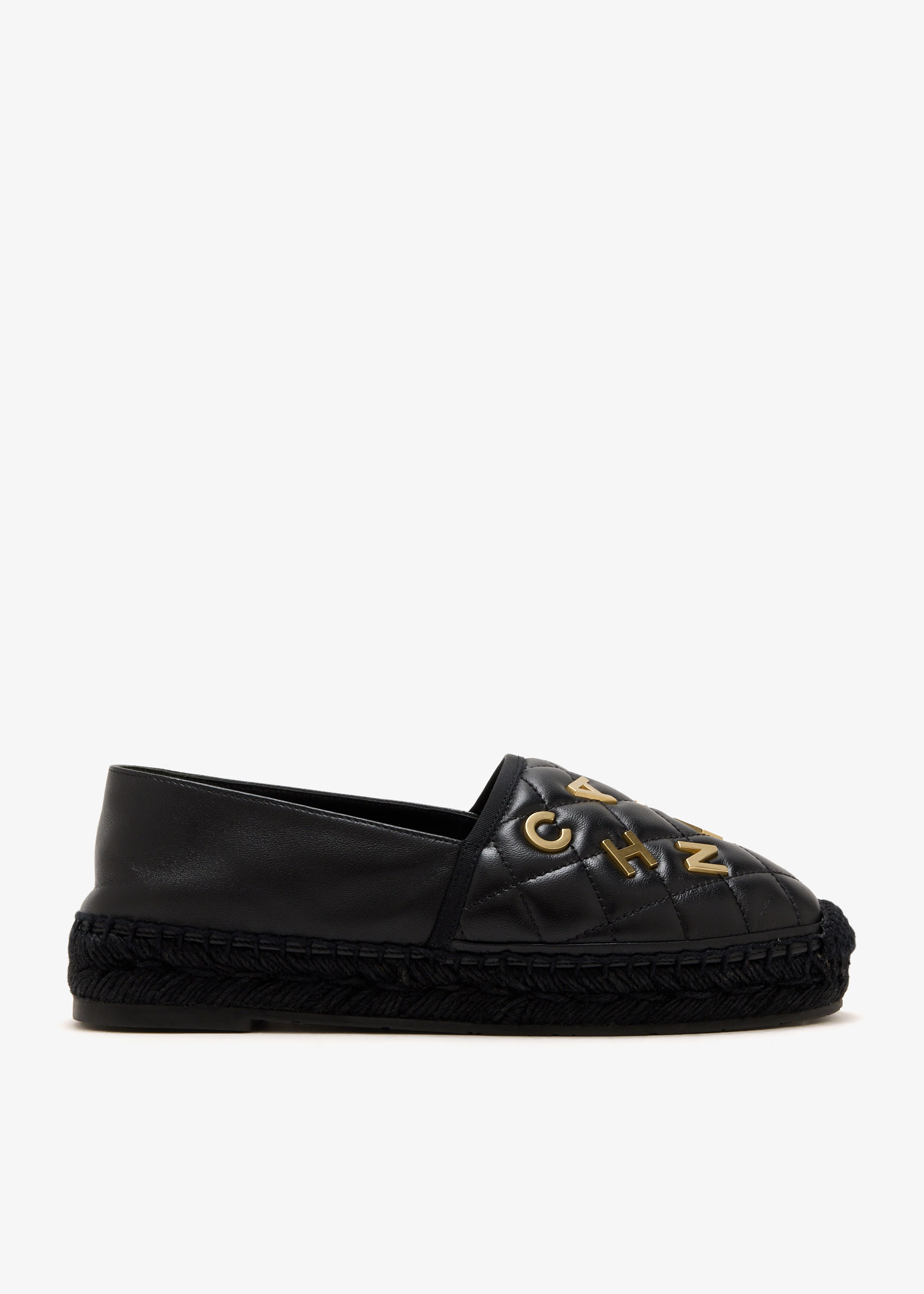 

CC Quilted espadrilles, Black