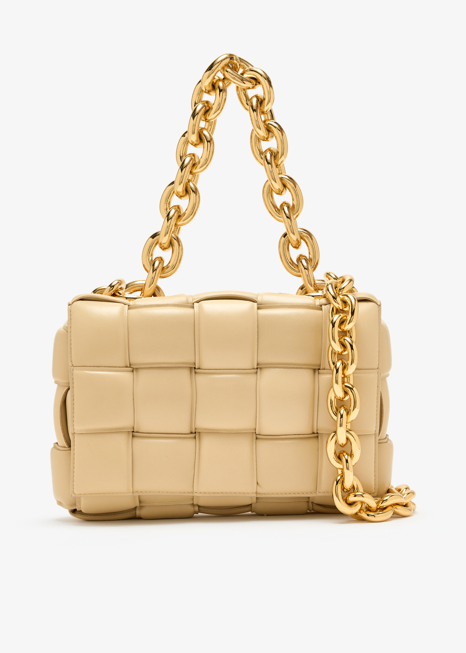 

Chain Cassette crossbody bag, Beige