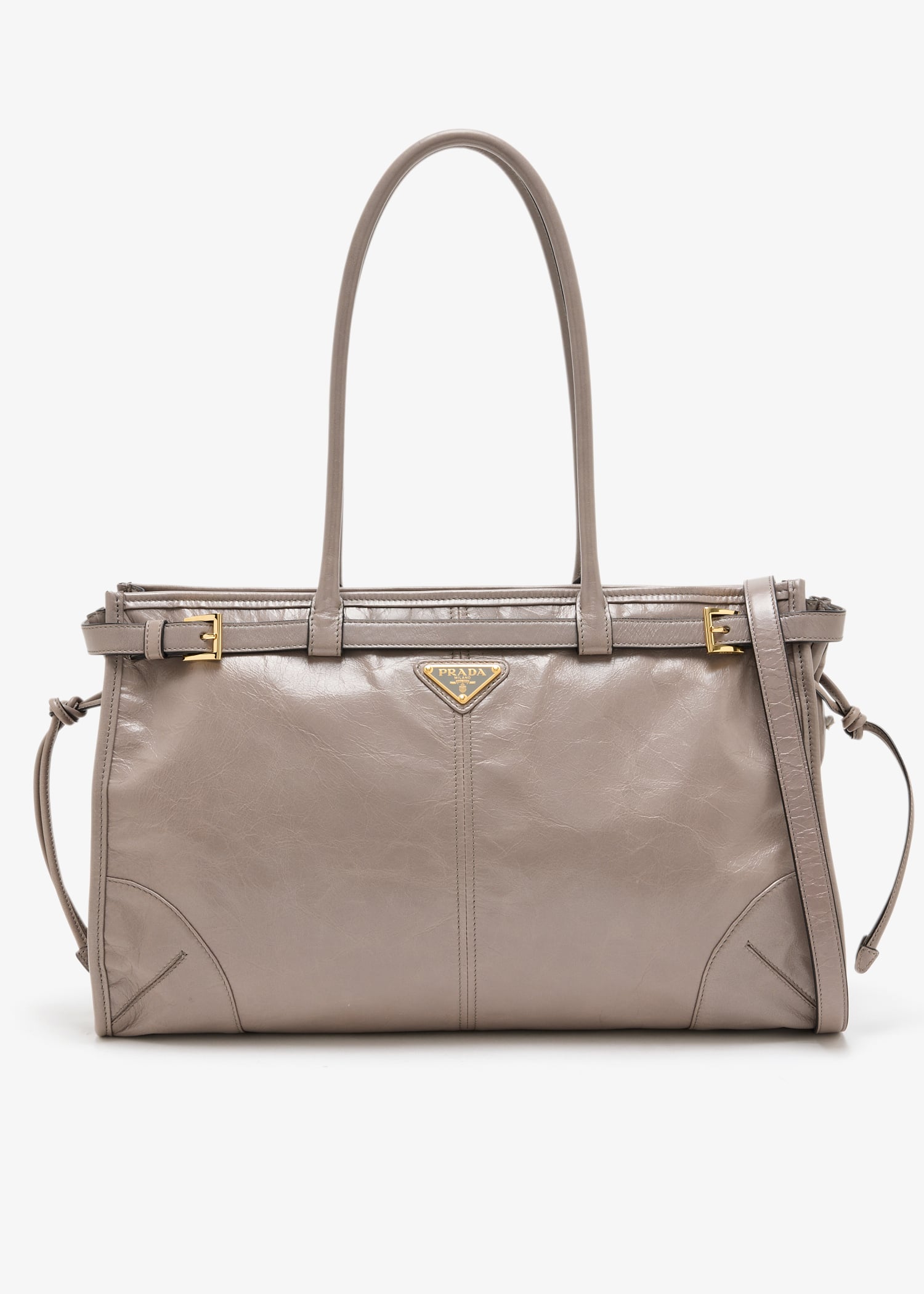 

Prada Bonnie large shoulder bag, Grey