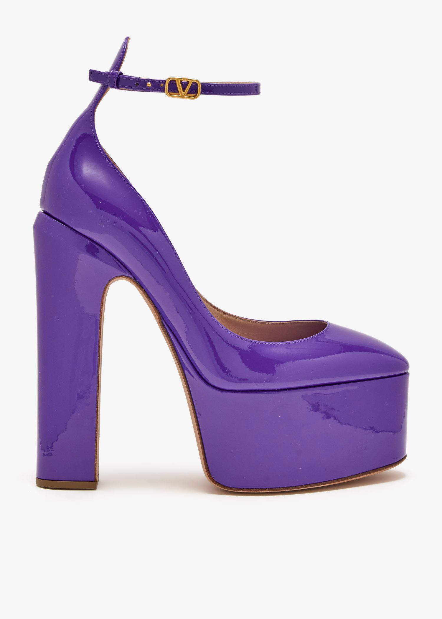 

Tan-Go platform pumps, Purple