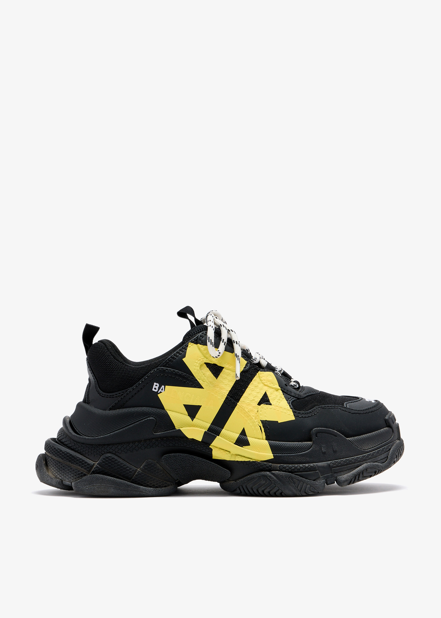 

Triple S Tape sneakers, Black