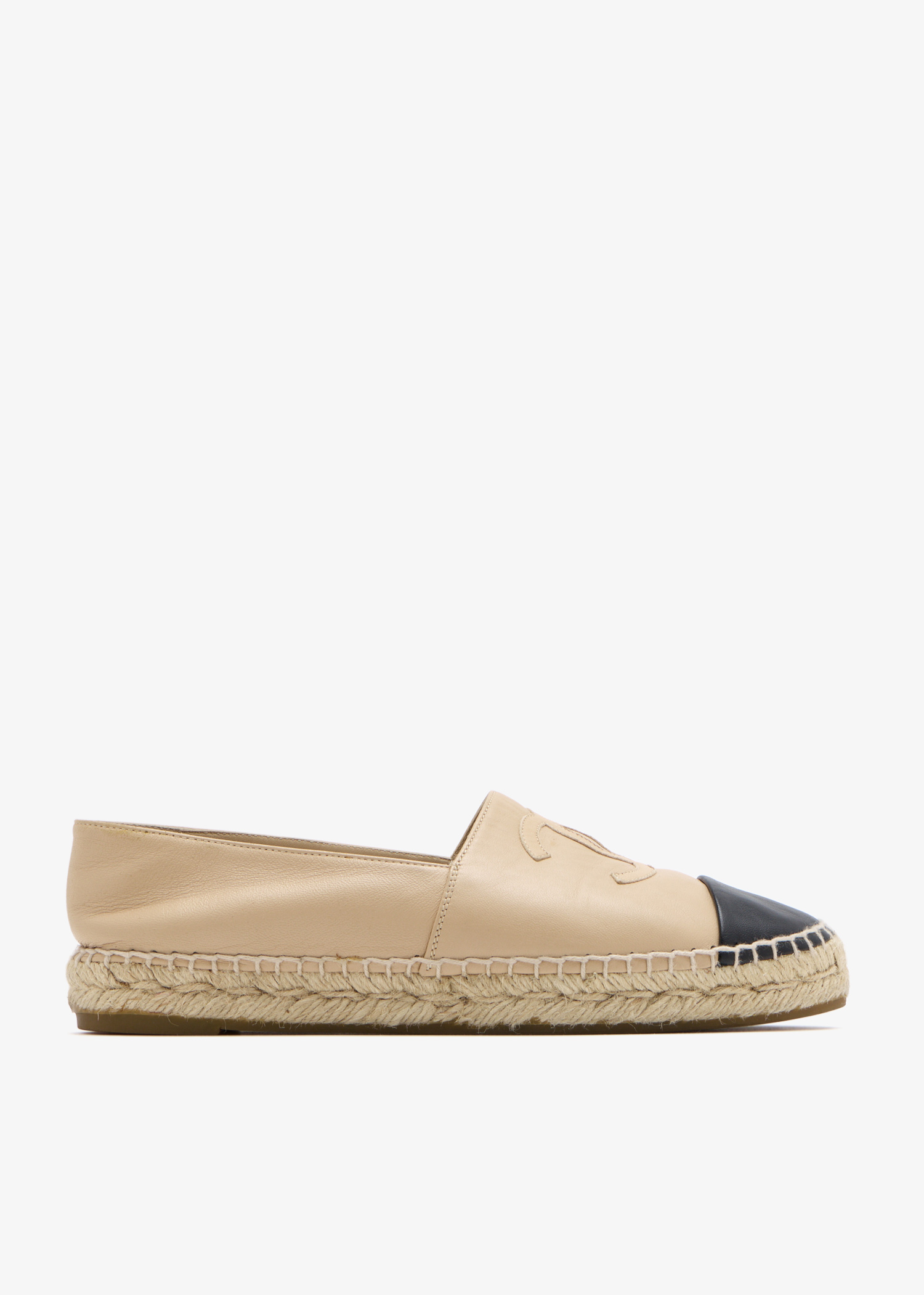 

CC Cap Toe espadrilles, Beige