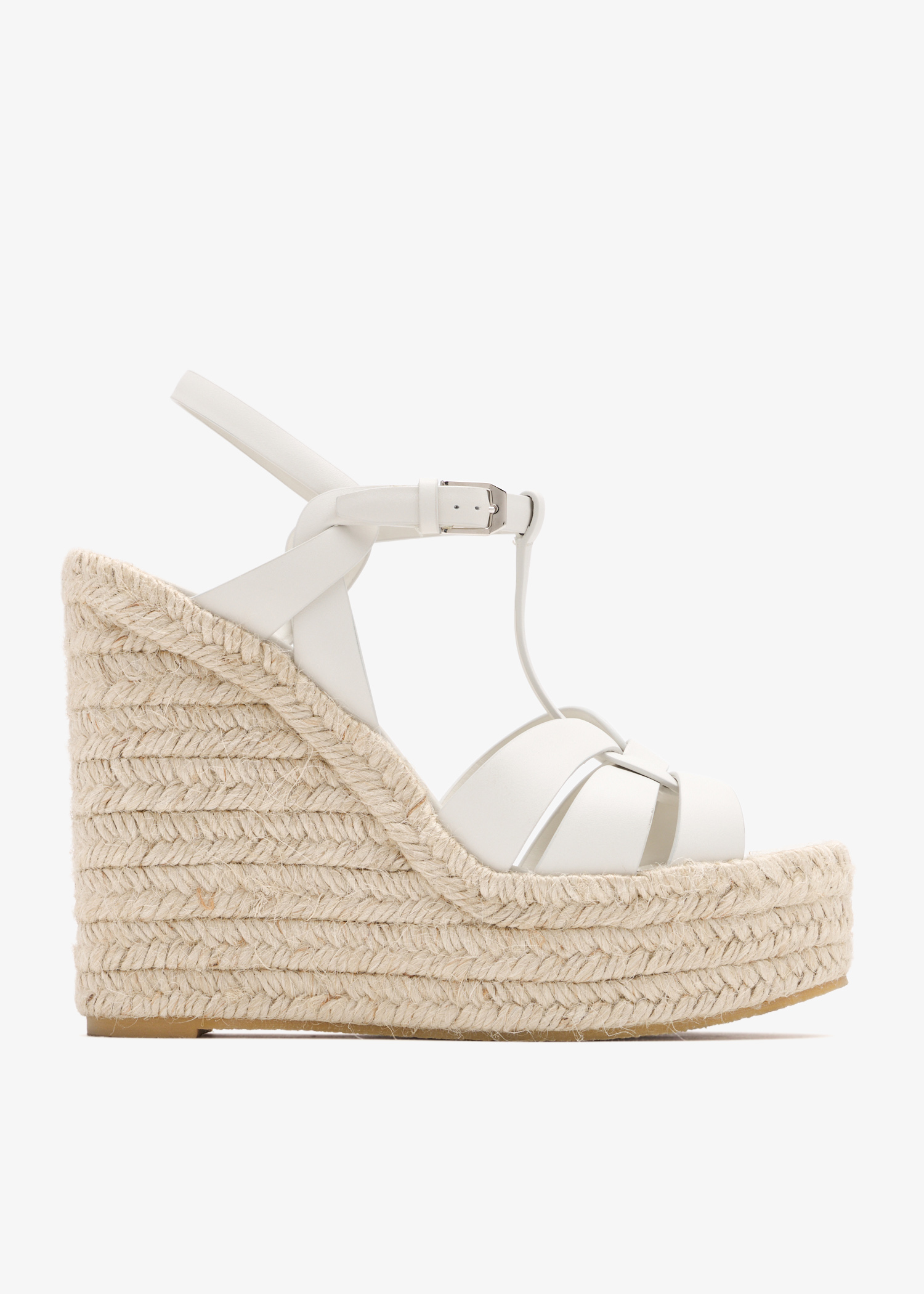 

Tribute wedge espadrilles, White