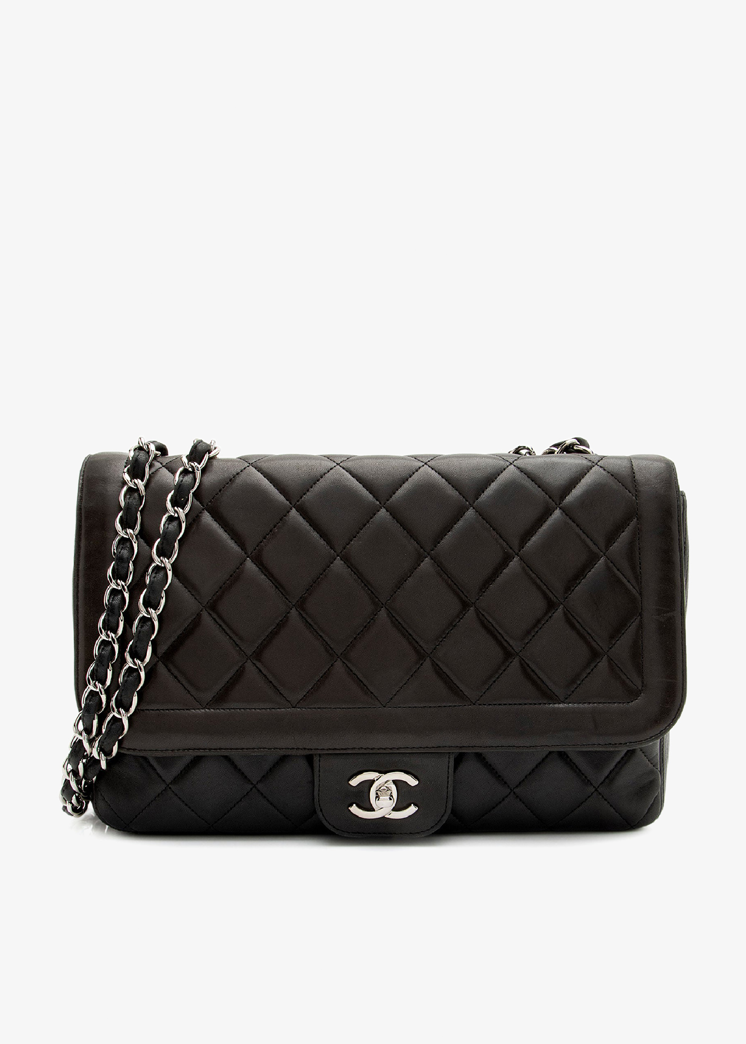 

Coco Rider large flap bag, Black