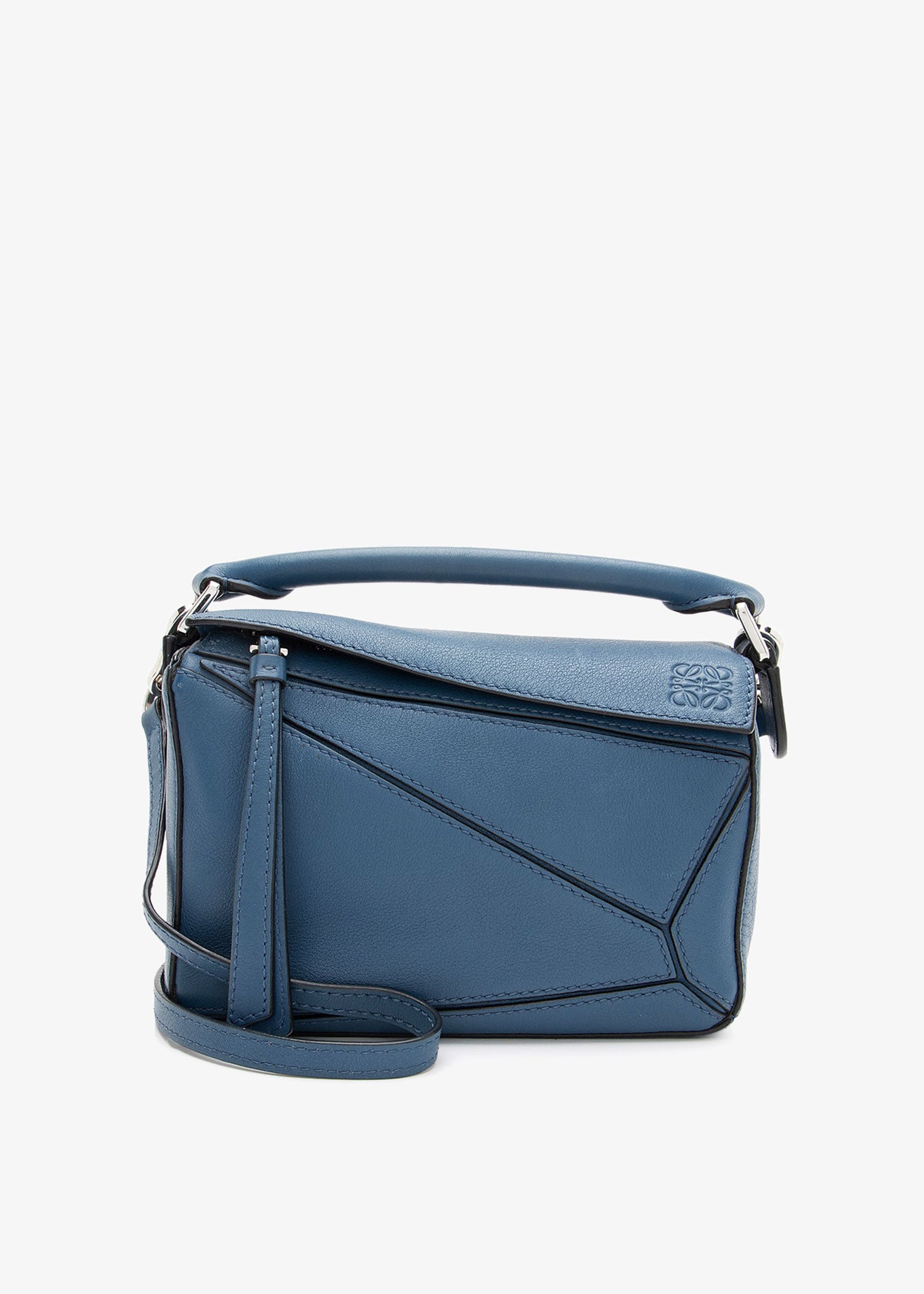 

Mini Puzzle bag, Blue