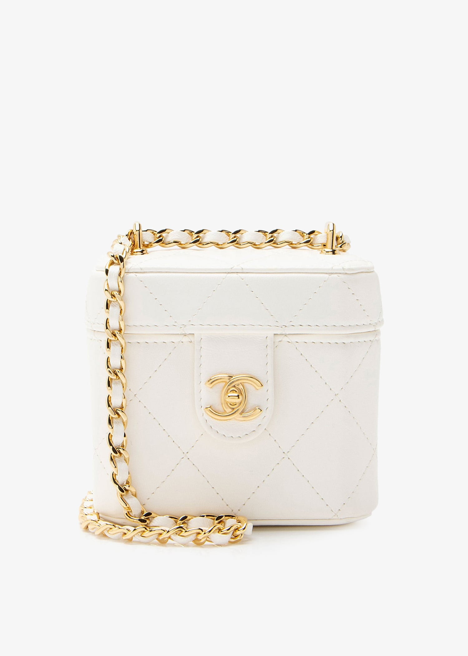 

CC Vanity crossbody bag, White
