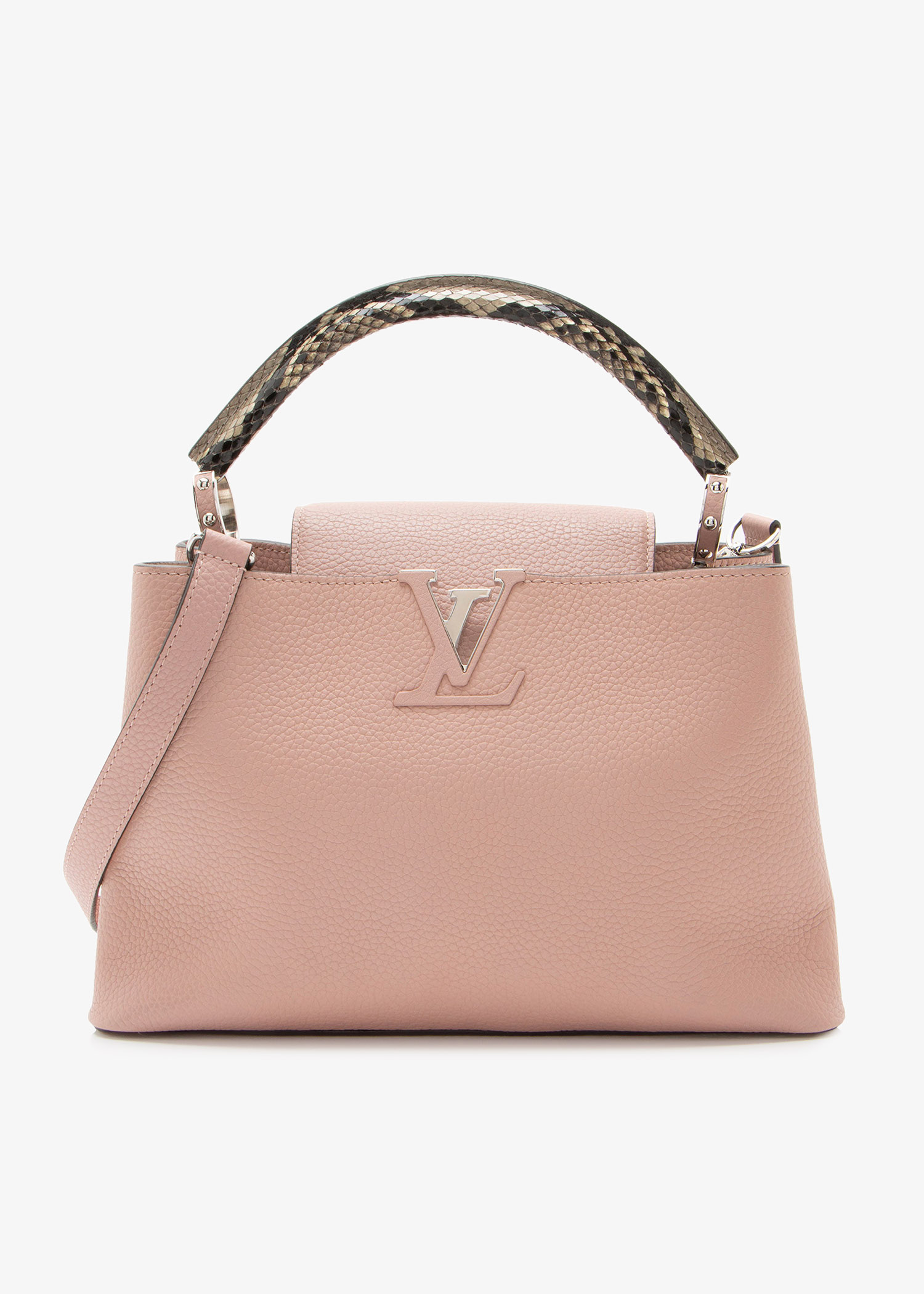 

Taurillon Capucines PM bag, Pink