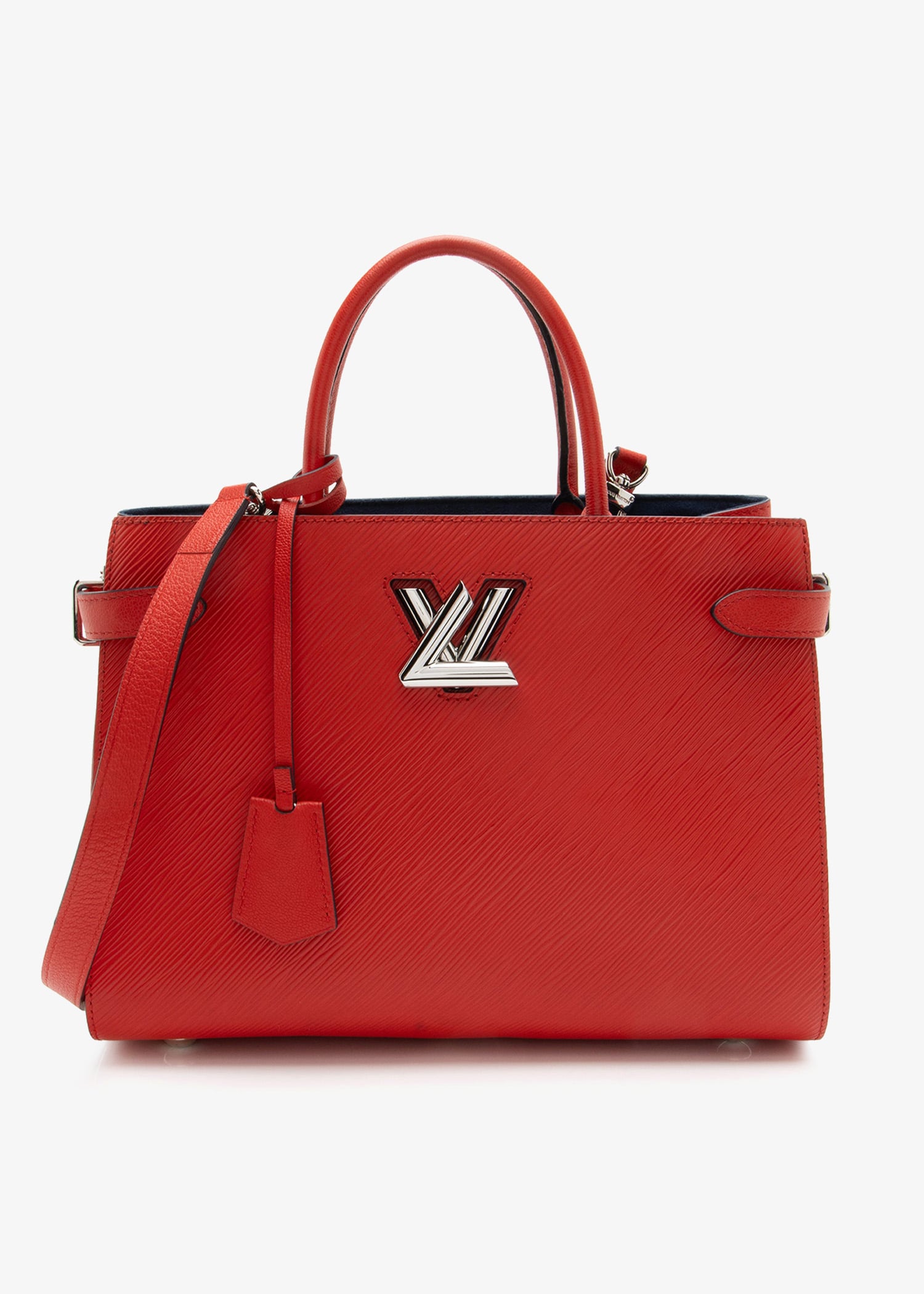 

Twist tote bag, Red