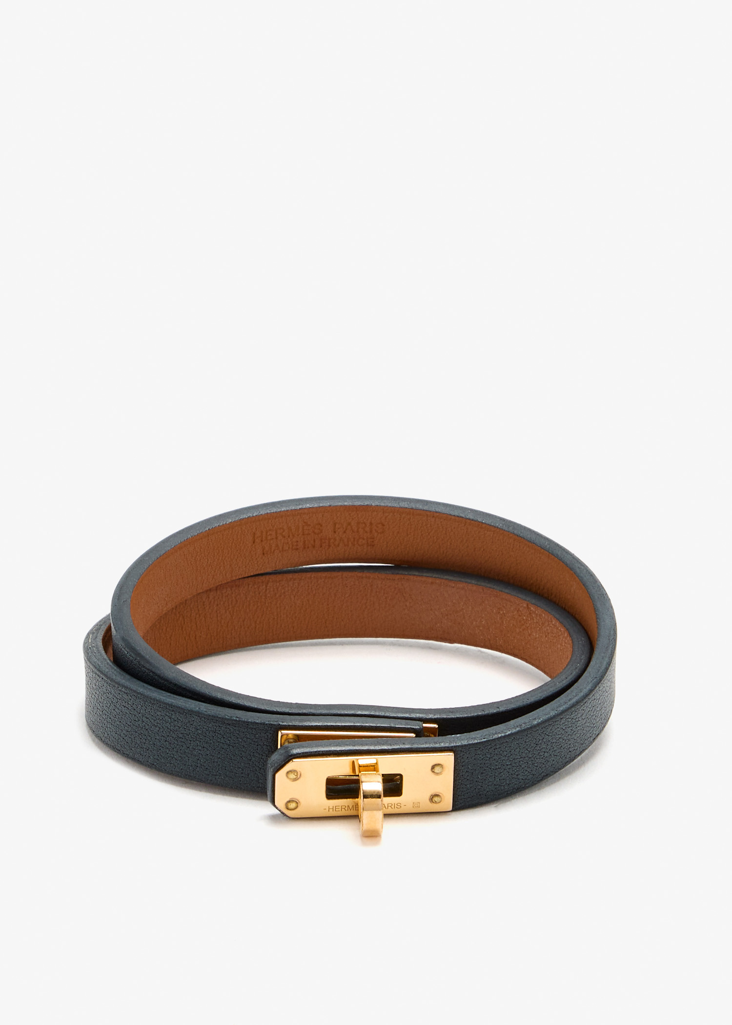 

Kelly double bracelet, Black