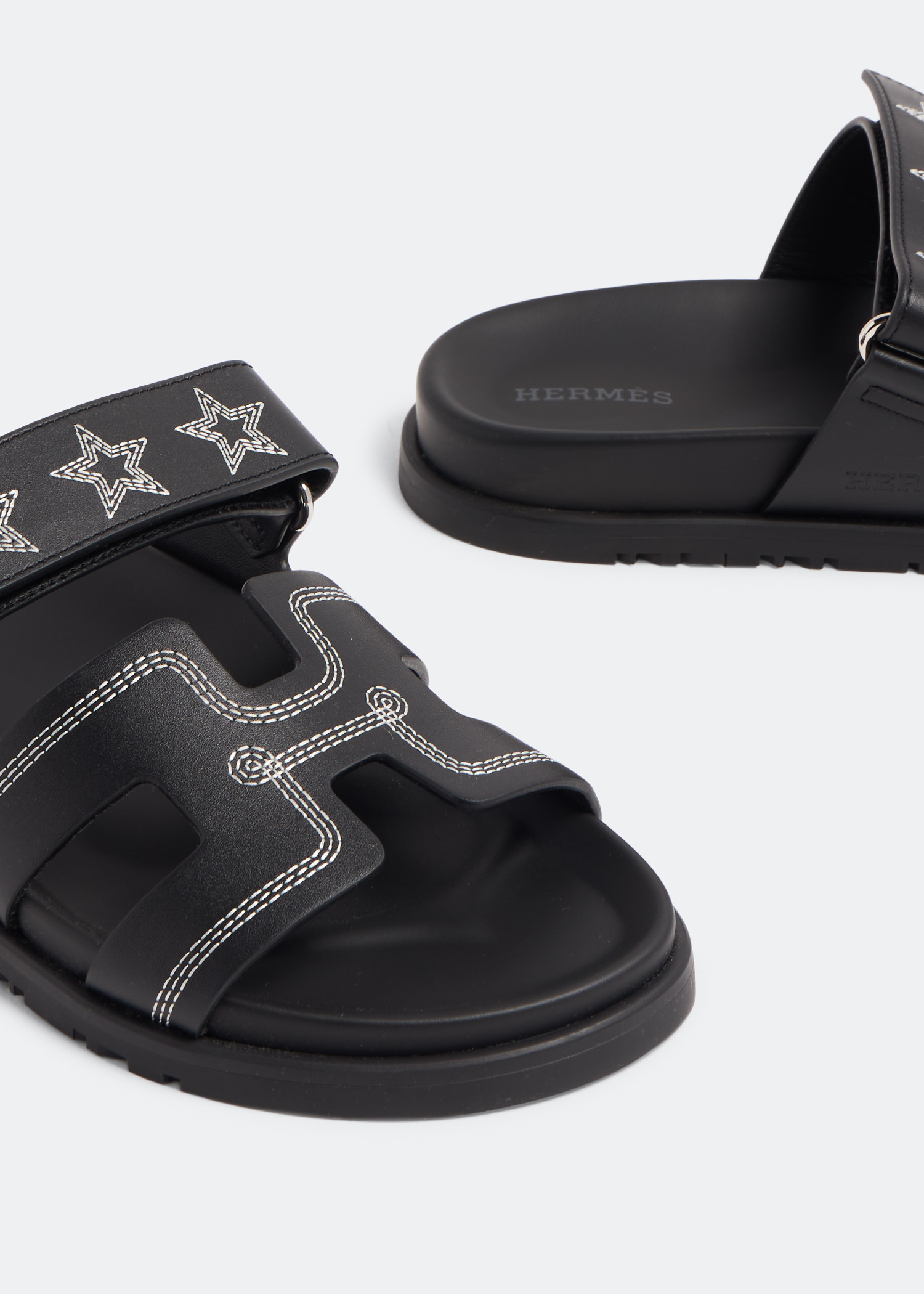 

Chypre sandals, Black