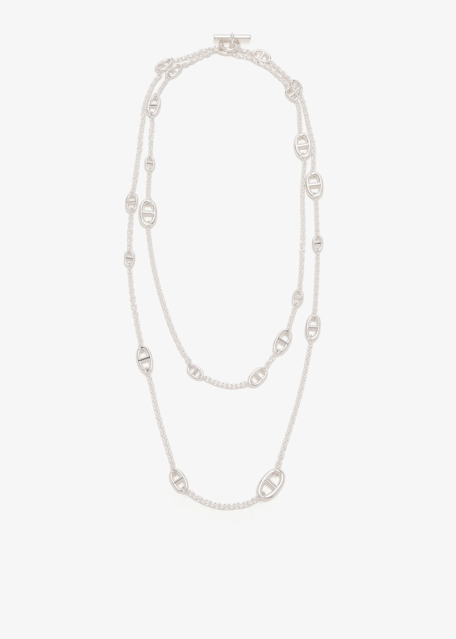 

Farandole necklace, Silver