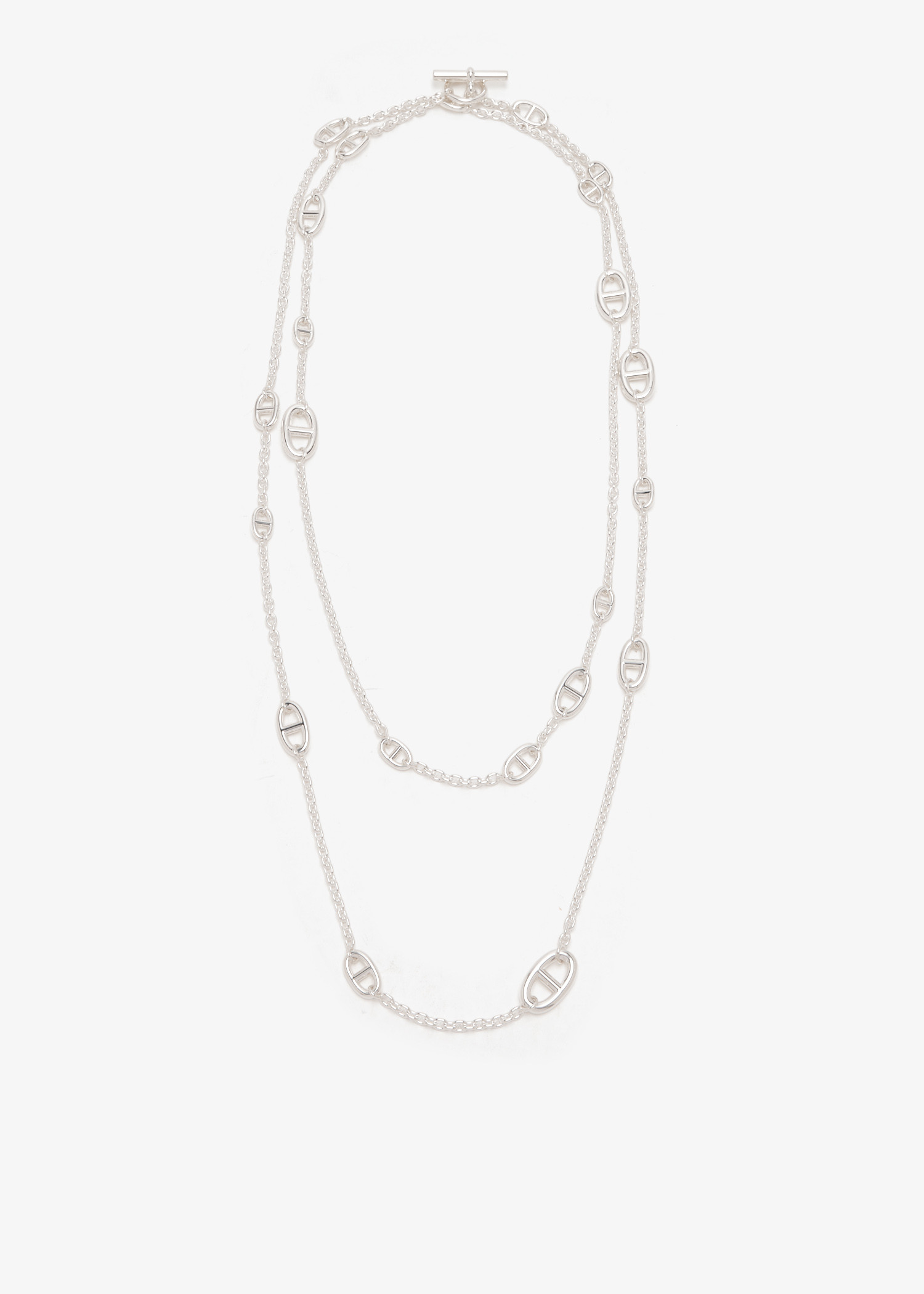 

Farandole necklace, Silver