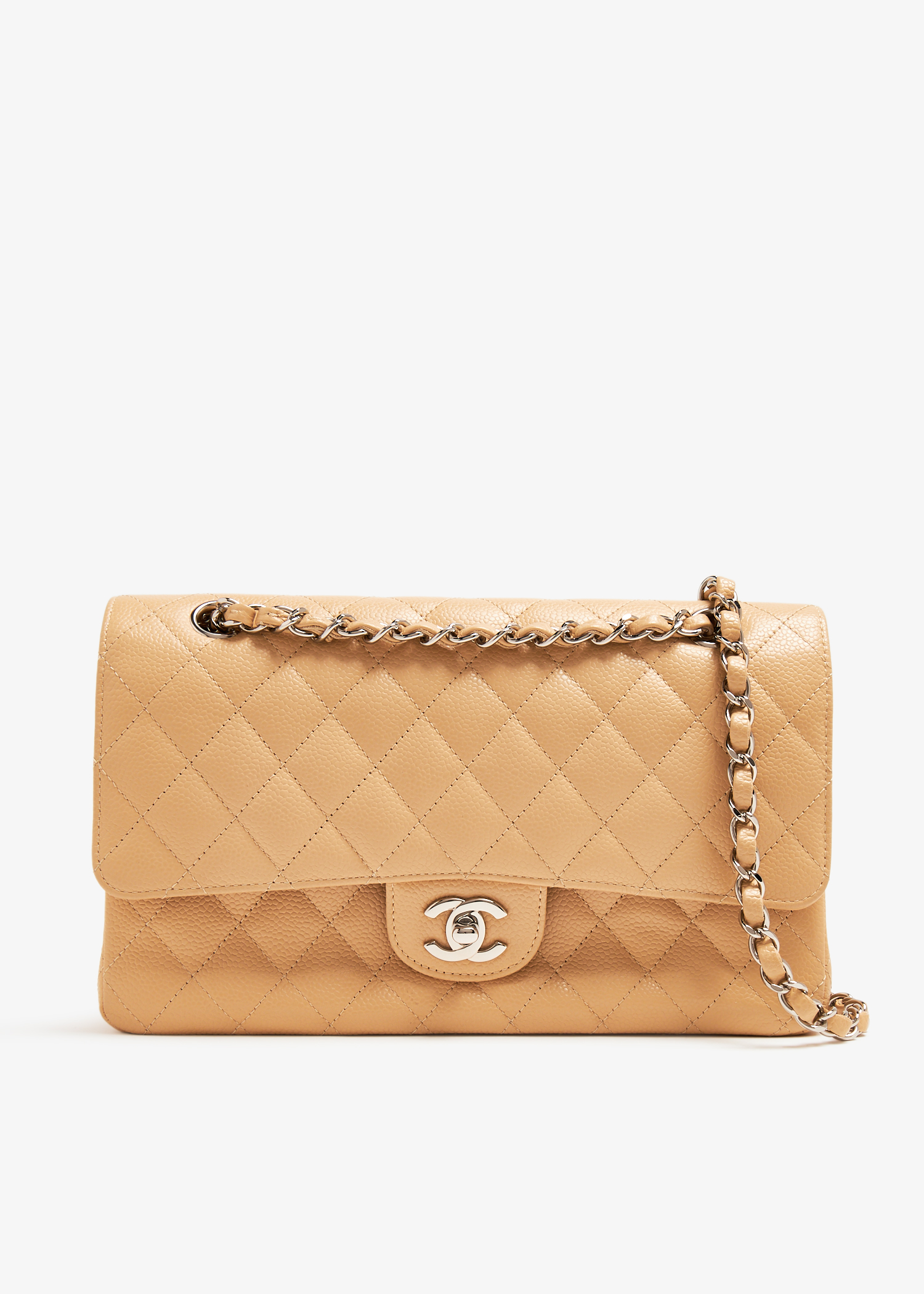 

Classic Double Flap bag, Beige