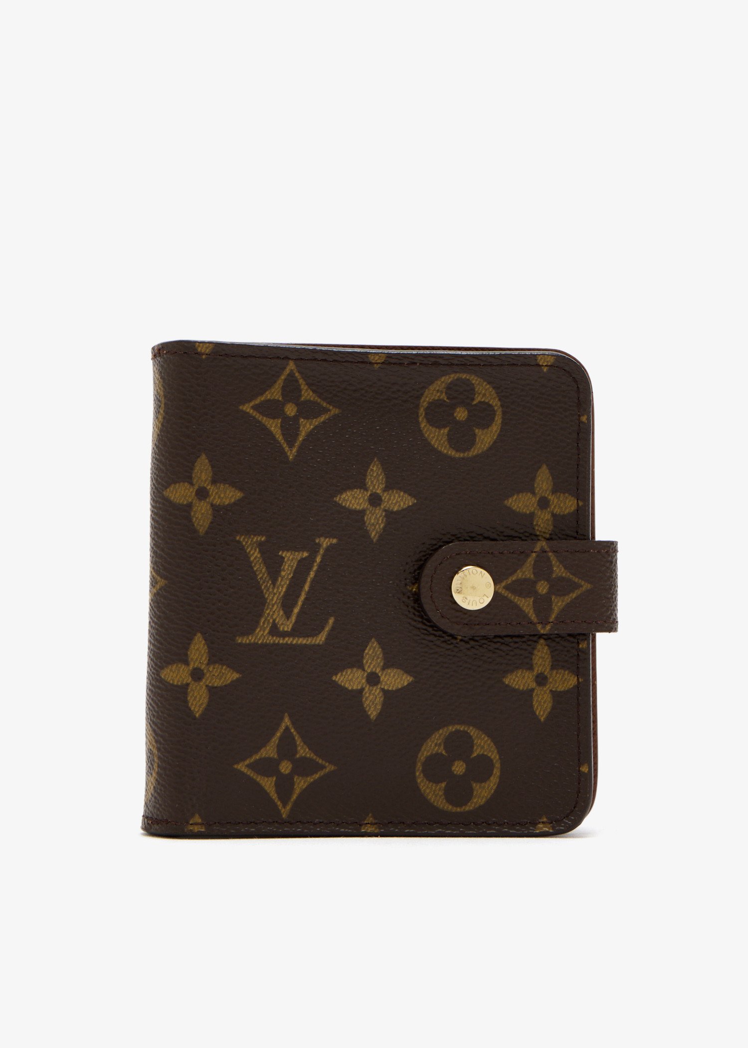 

Monogram bi-fold compact wallet, Printed