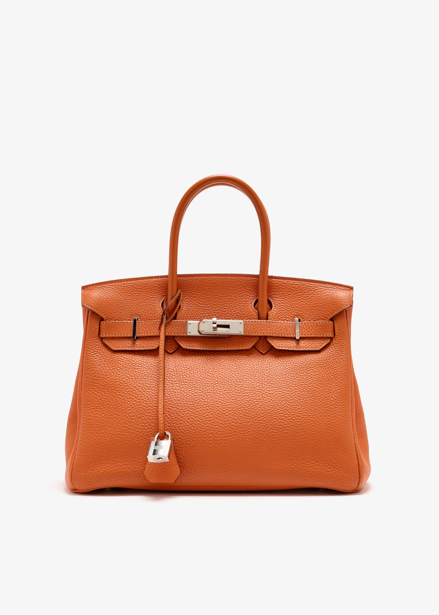 

Togo Birkin Retourne 30 bag, Orange