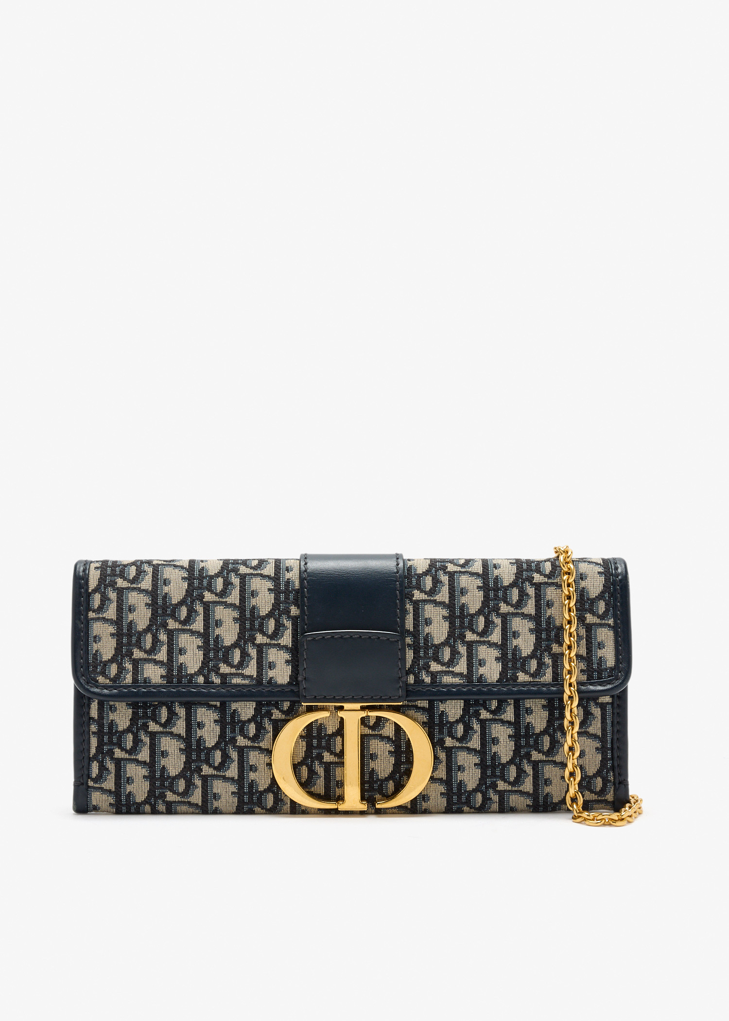 

30 Montaigne clutch, Blue