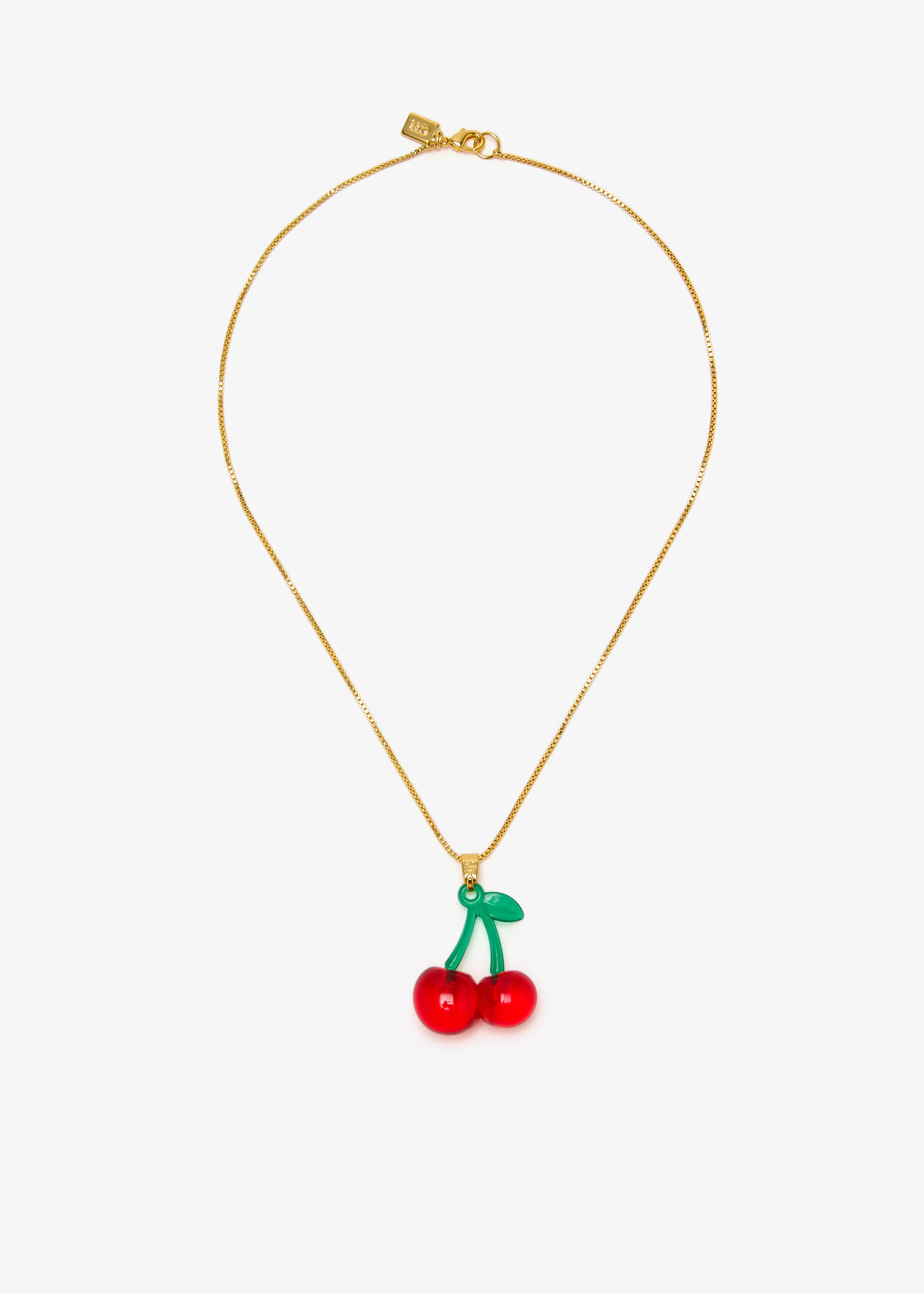 

Pop the Cherry necklace, Gold