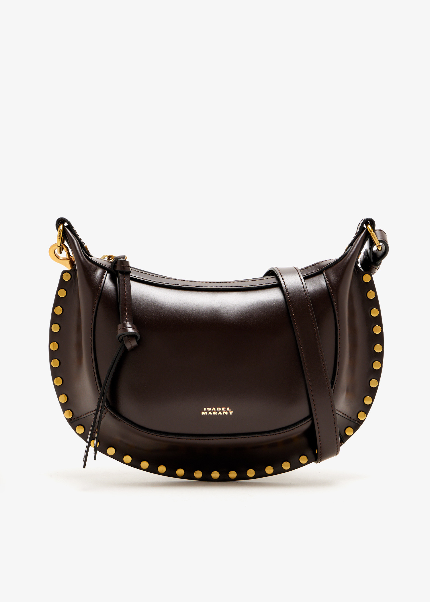 

Oskan moon shoulder bag, Brown